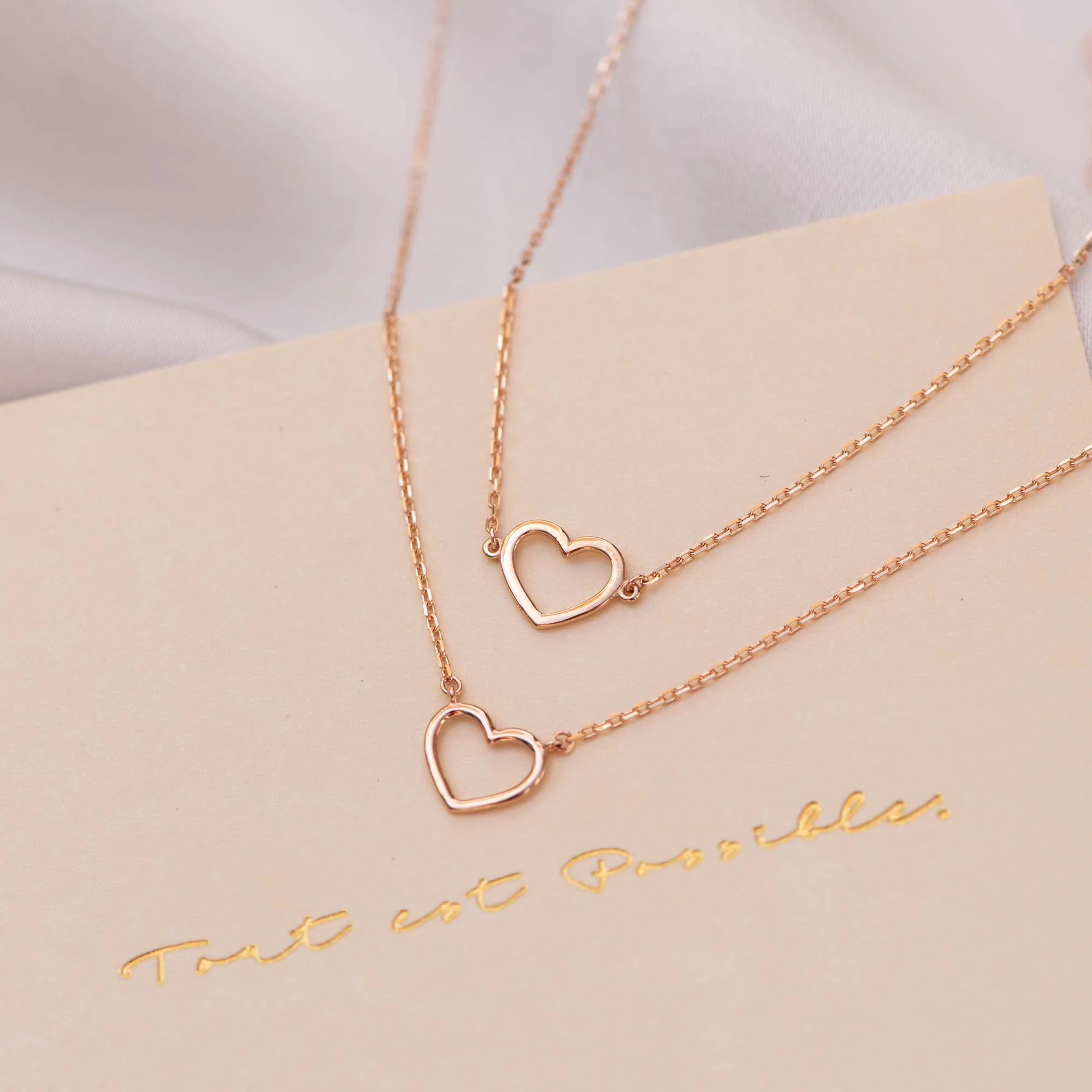 Isabel Bernard Cadeau d'Isabel 14 Carat Rosegold Necklace and Bracelet giftset IB90060 - Image 5