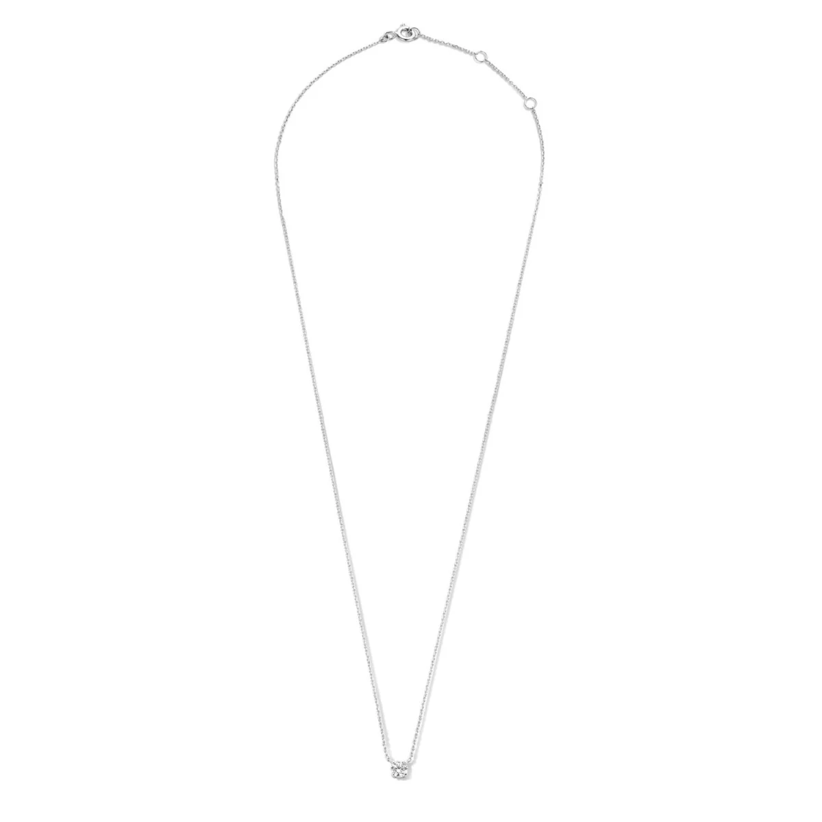 Isabel Bernard Cadeau d'Isabel 14 Carat Whitegold Necklace and Bracelet giftset IB90030 - Image 7