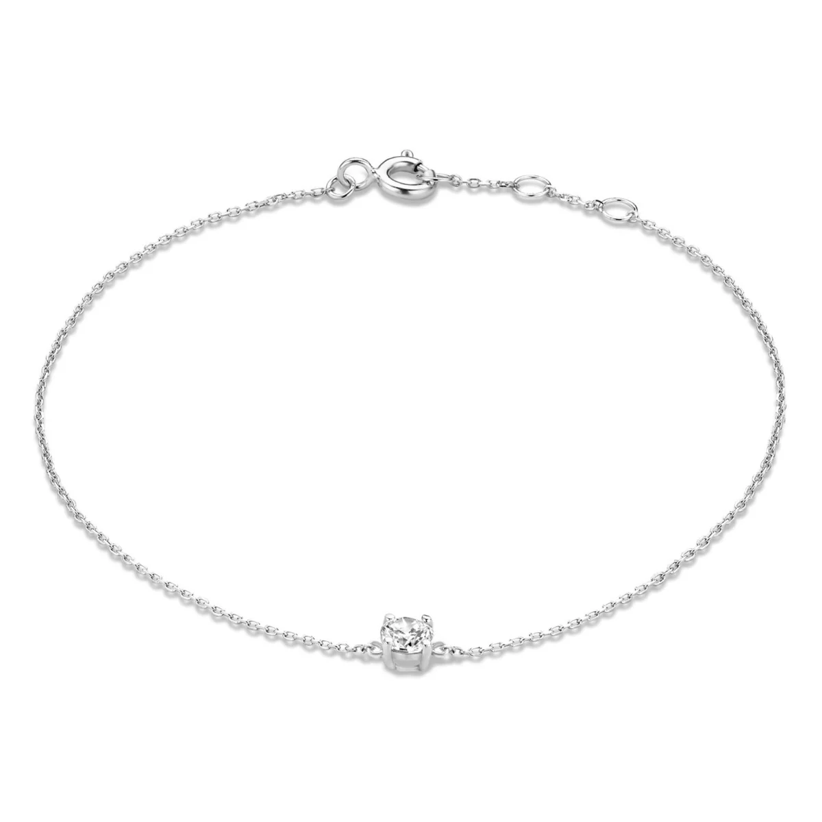 Isabel Bernard Cadeau d'Isabel 14 Carat Whitegold Necklace and Bracelet giftset IB90030 - Image 8