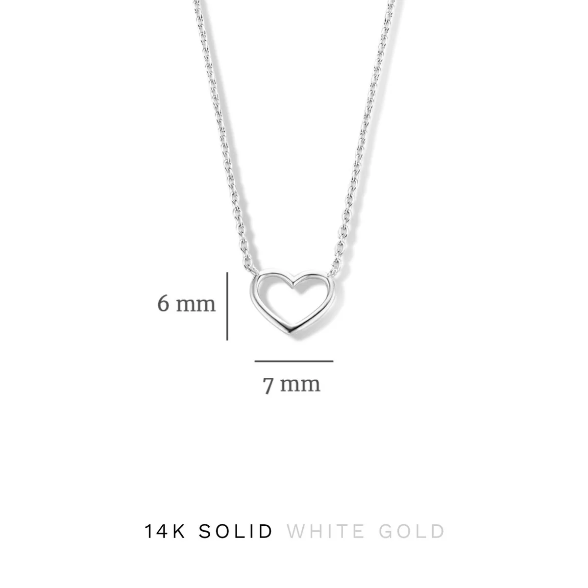 Isabel Bernard Cadeau d'Isabel 14 Carat Whitegold Necklace and Bracelet giftset IB90059 - Image 8