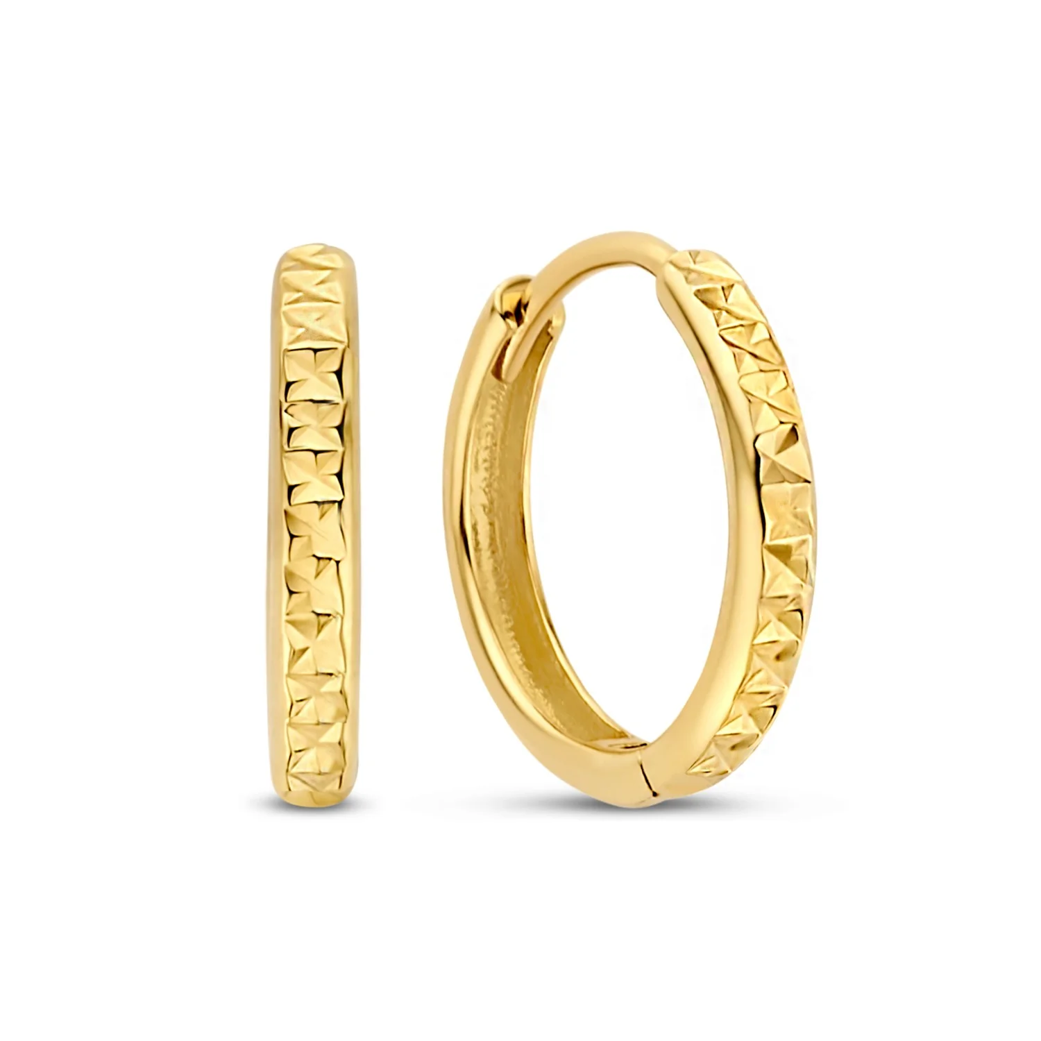 Isabel Bernard Cadeau d'Isabel 14 karat gold earring set IB90177 - Image 4