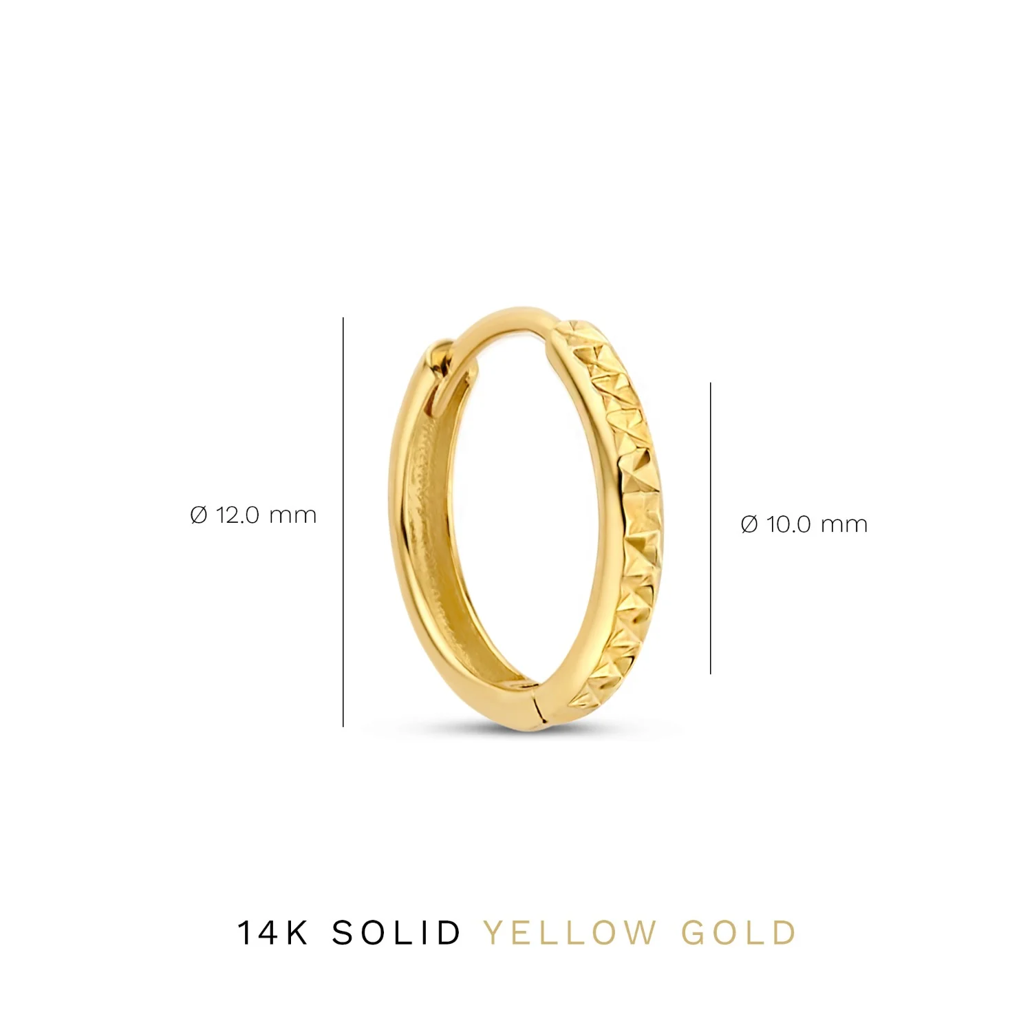 Isabel Bernard Cadeau d'Isabel 14 karat gold earring set IB90177 - Image 6