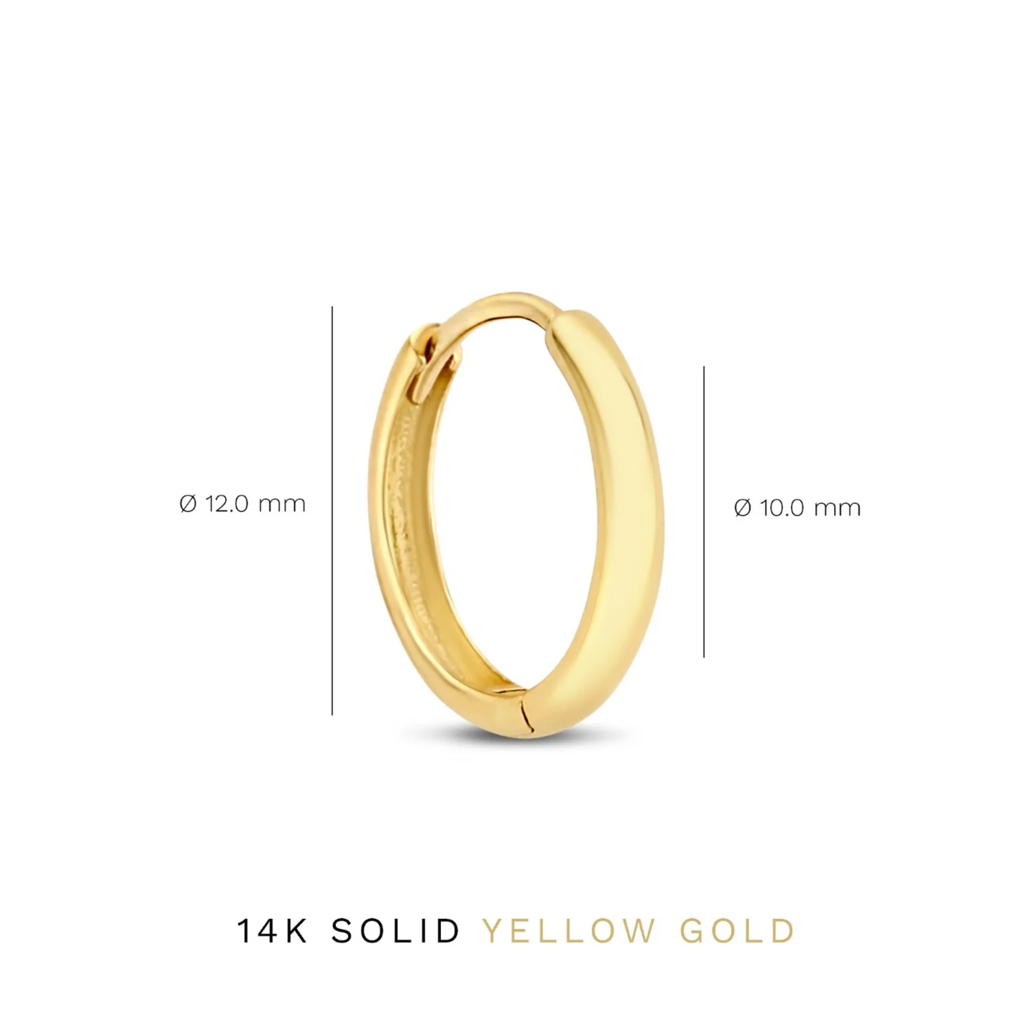 Isabel Bernard Cadeau d'Isabel 14 karat gold earring set with zirconia IB90188 - Image 7