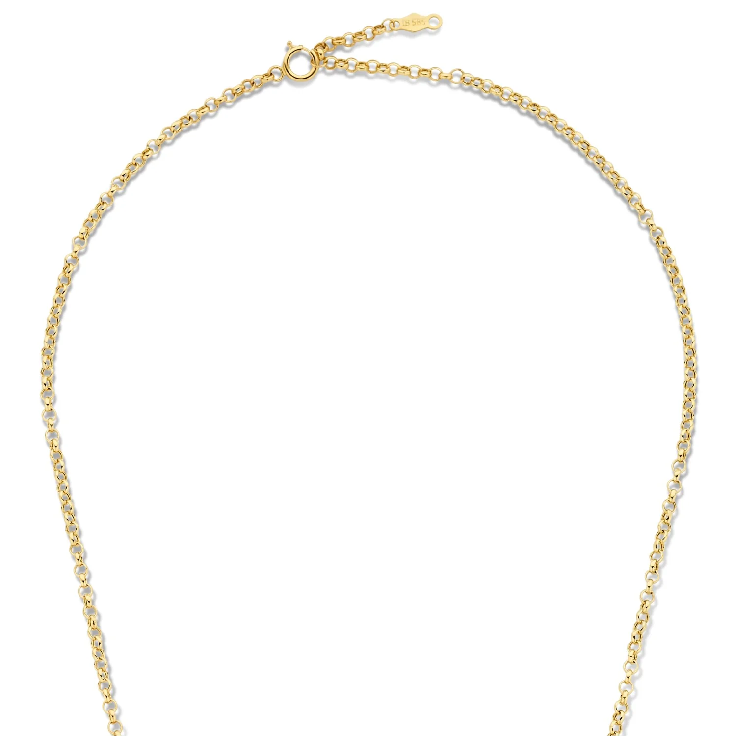 Isabel Bernard Cadeau d'Isabel 14 karat gold necklace and bracelet gift set with chains IB90181 - Image 7