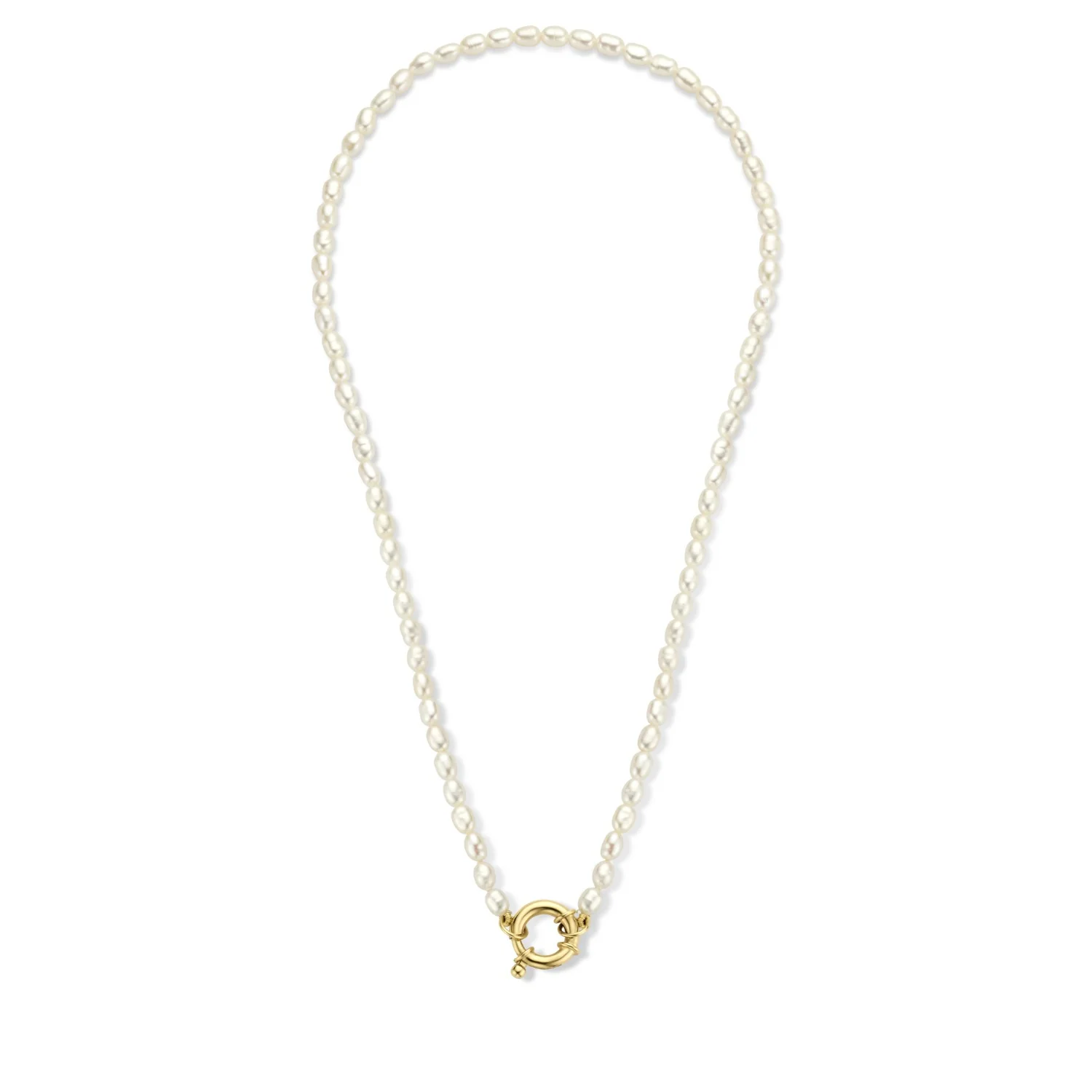 Isabel Bernard Cadeau d'Isabel 14 karat gold necklace and bracelet gift set with freshwater pearls IB90174 - Image 7