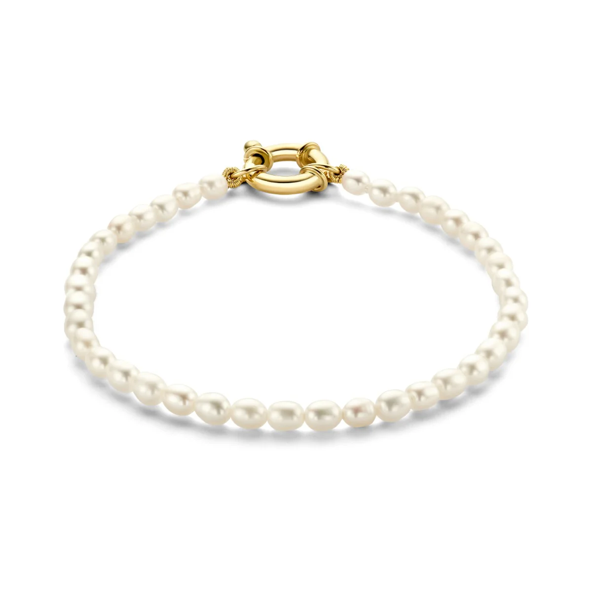 Isabel Bernard Cadeau d'Isabel 14 karat gold necklace and bracelet gift set with freshwater pearls IB90174 - Image 8