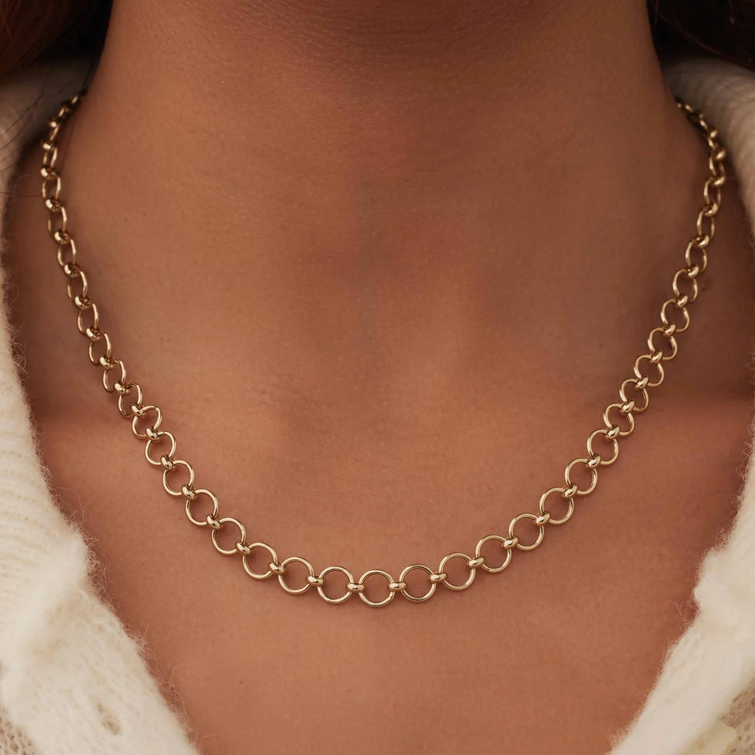 Isabel Bernard Cadeau d'Isabel 14 karat gold necklace and bracelet gift set IB90178 - Image 3