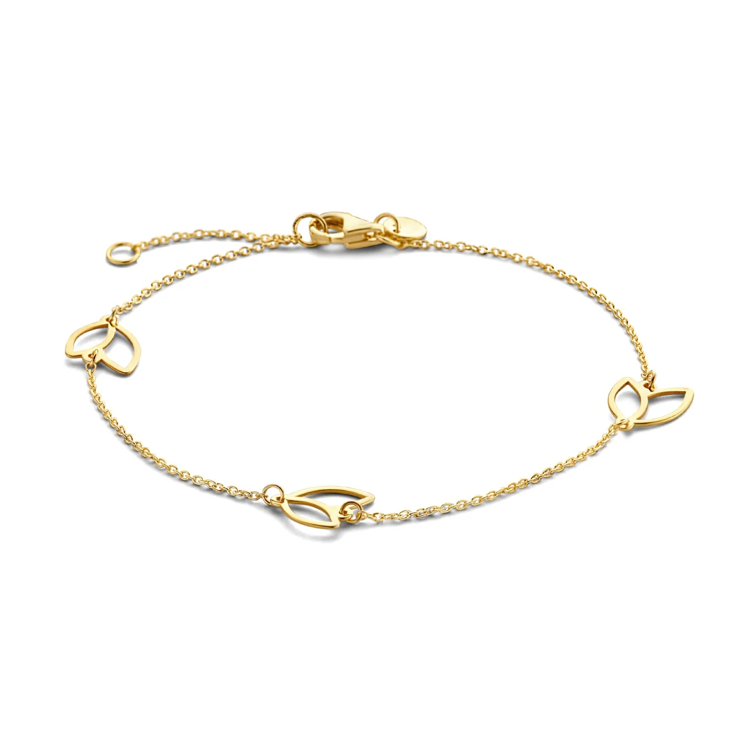 Isabel Bernard Cadeau d'Isabel 14 karat gold necklace and bracelet gift set IB90187 - Image 5