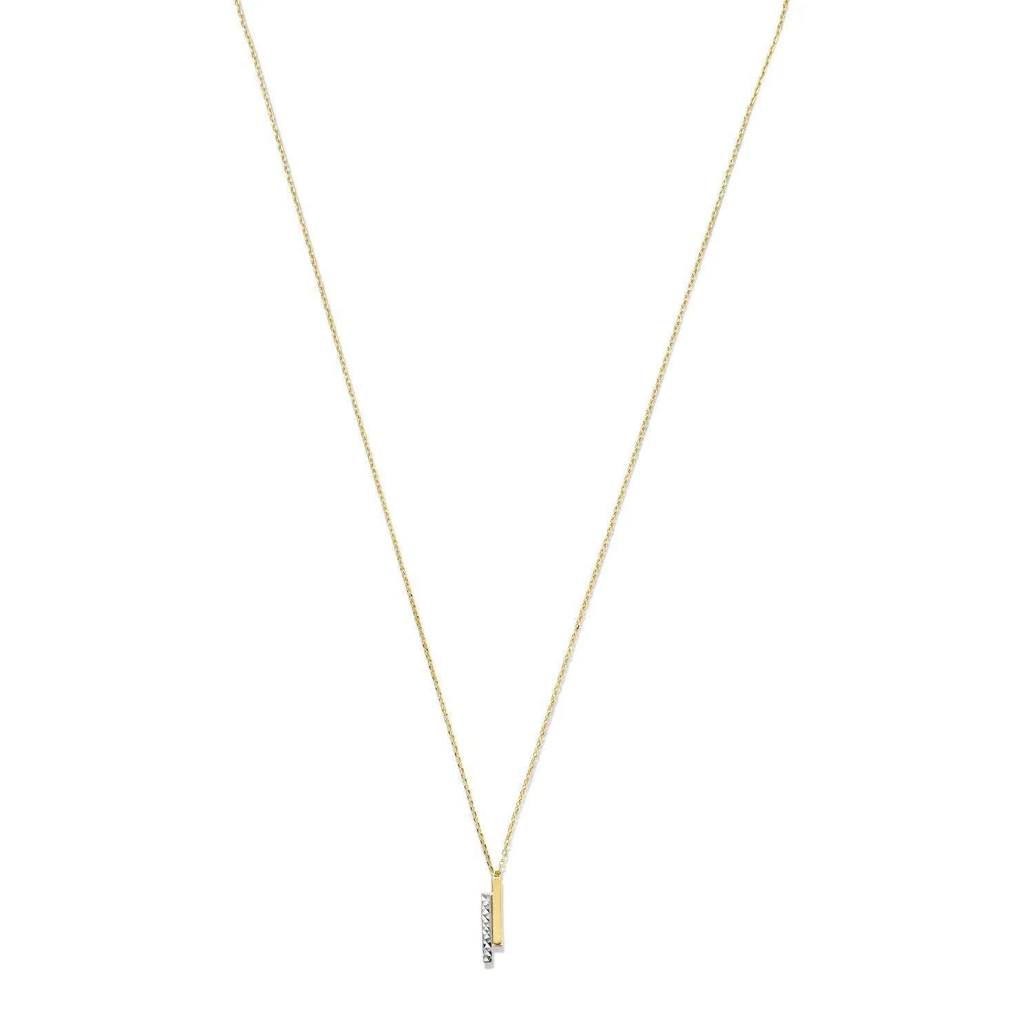 Isabel Bernard Cadeau d'Isabel 14 karat gold necklace and bracelet gift set with rods IB90189 - Image 4