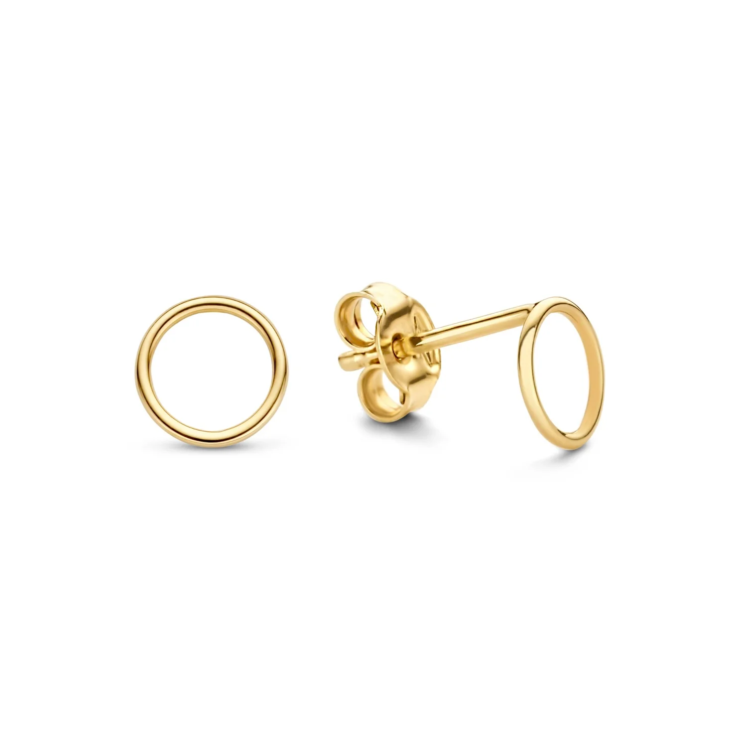 Isabel Bernard Cadeau d'Isabel 14 karat gold necklace and earrings gift set with rings IB90180 - Image 6