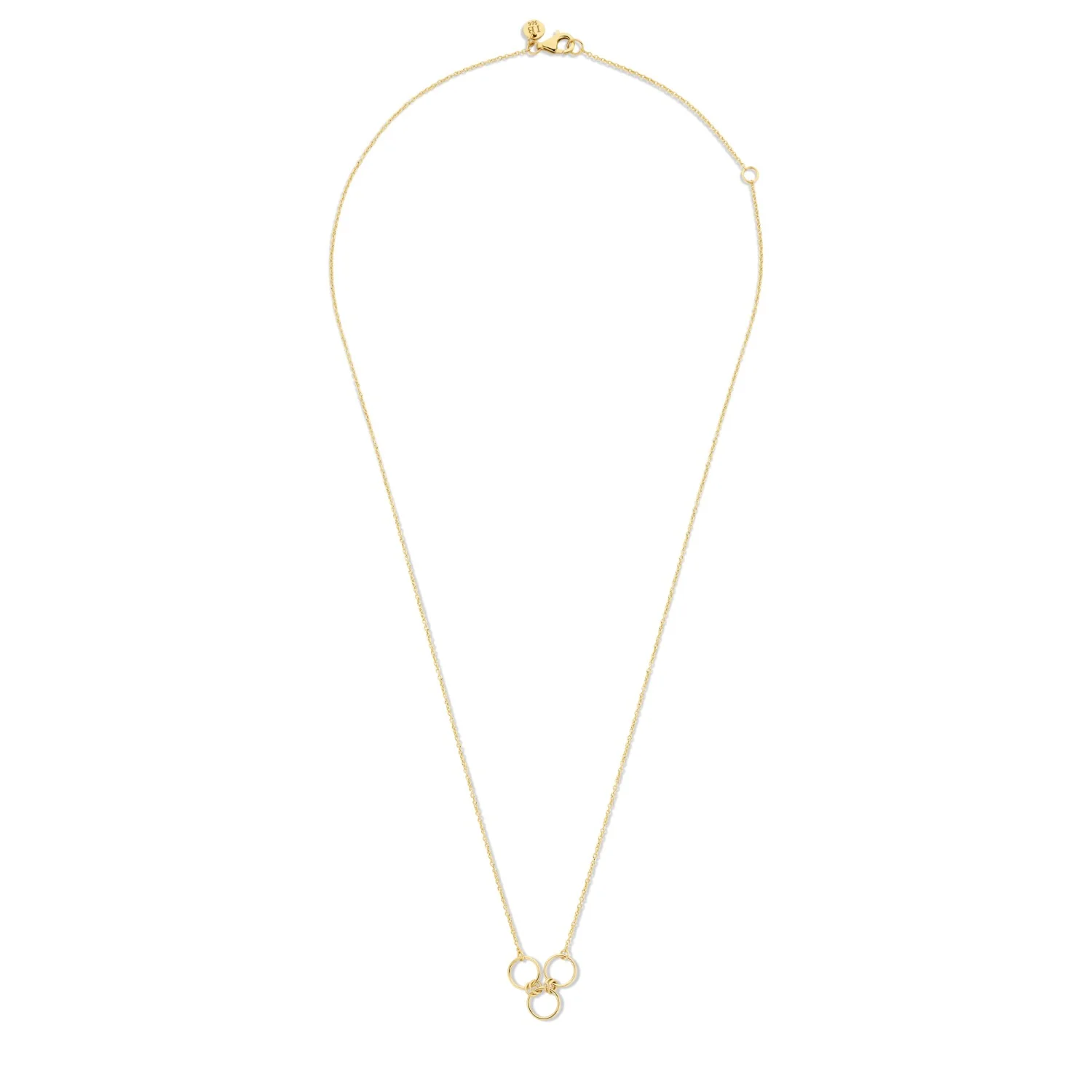 Isabel Bernard Cadeau d'Isabel 14 karat gold necklace and earrings gift set with rings IB90180 - Image 7