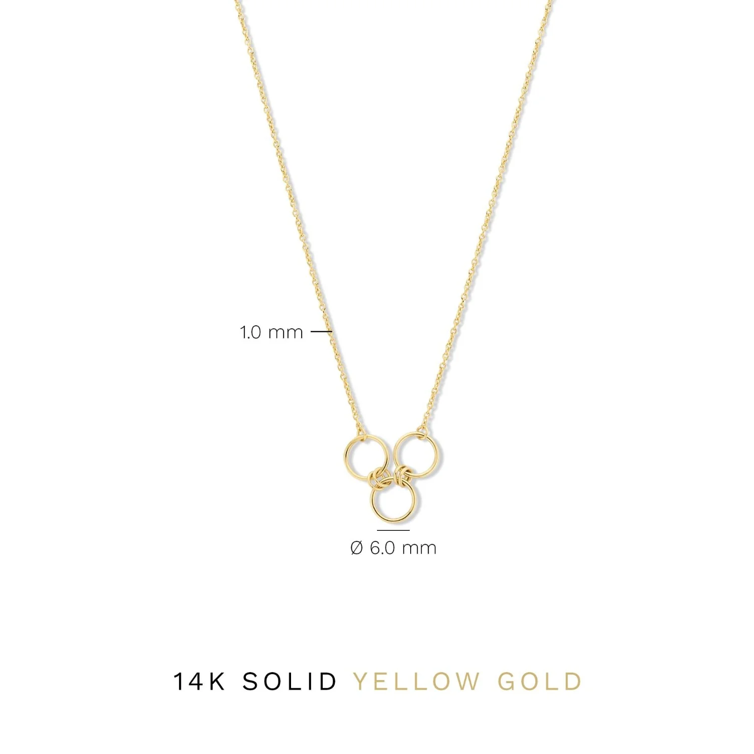Isabel Bernard Cadeau d'Isabel 14 karat gold necklace and earrings gift set with rings IB90180 - Image 9