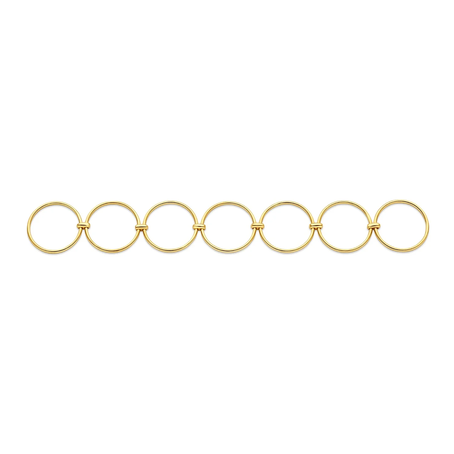 Isabel Bernard Cour d'Honneur Adora 14 karat golden 7-piece multiring ib330104-54 - Image 5