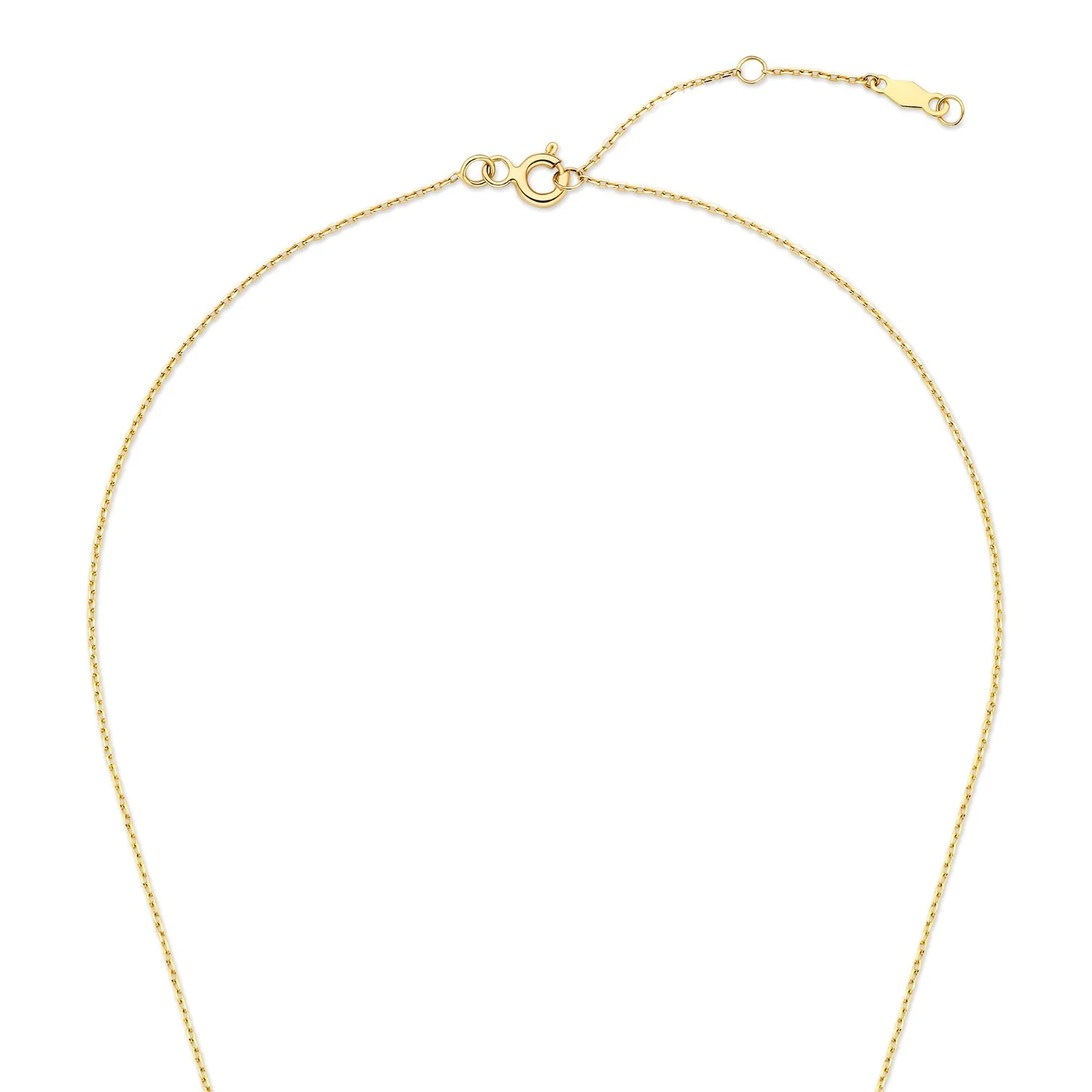 Isabel Bernard De la Paix Léna 14 karat gold necklace with diamond 0.03 carat IBD350029 - Image 8