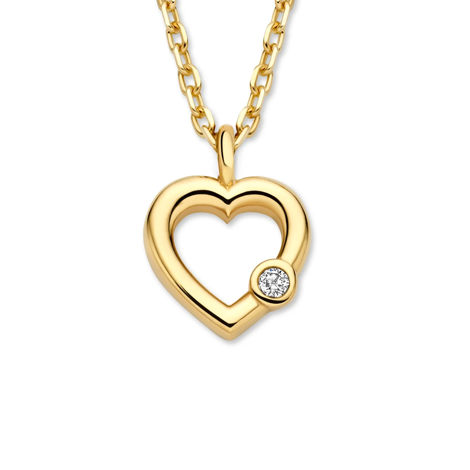 Isabel Bernard De La Paix Amore Necklace With Diamond 0.01 Carat IBD350033 - Image 4