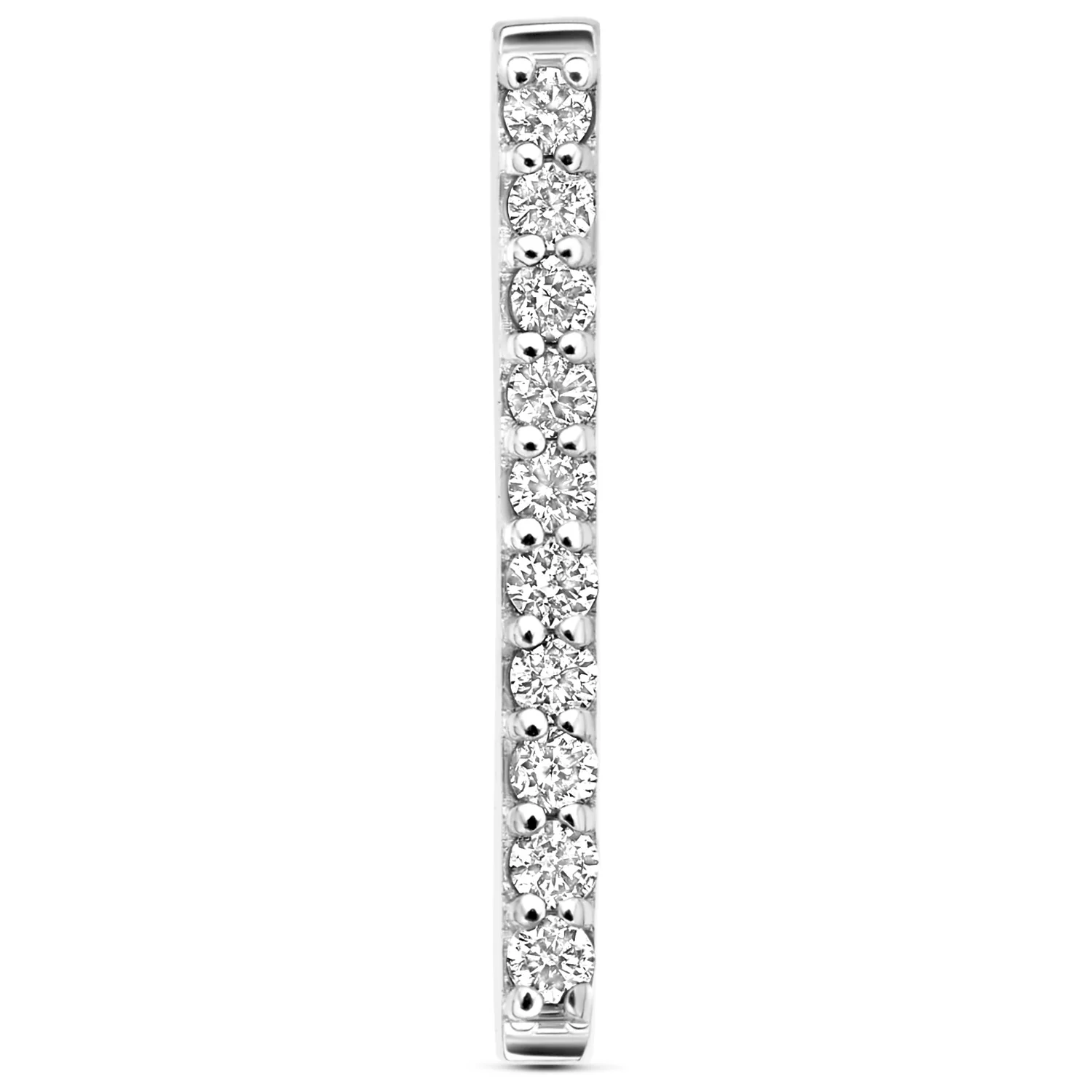 Isabel Bernard De la Paix Flavie 14 Karat gold ear studs with diamond 0.11 carat IBD360039 - Image 5