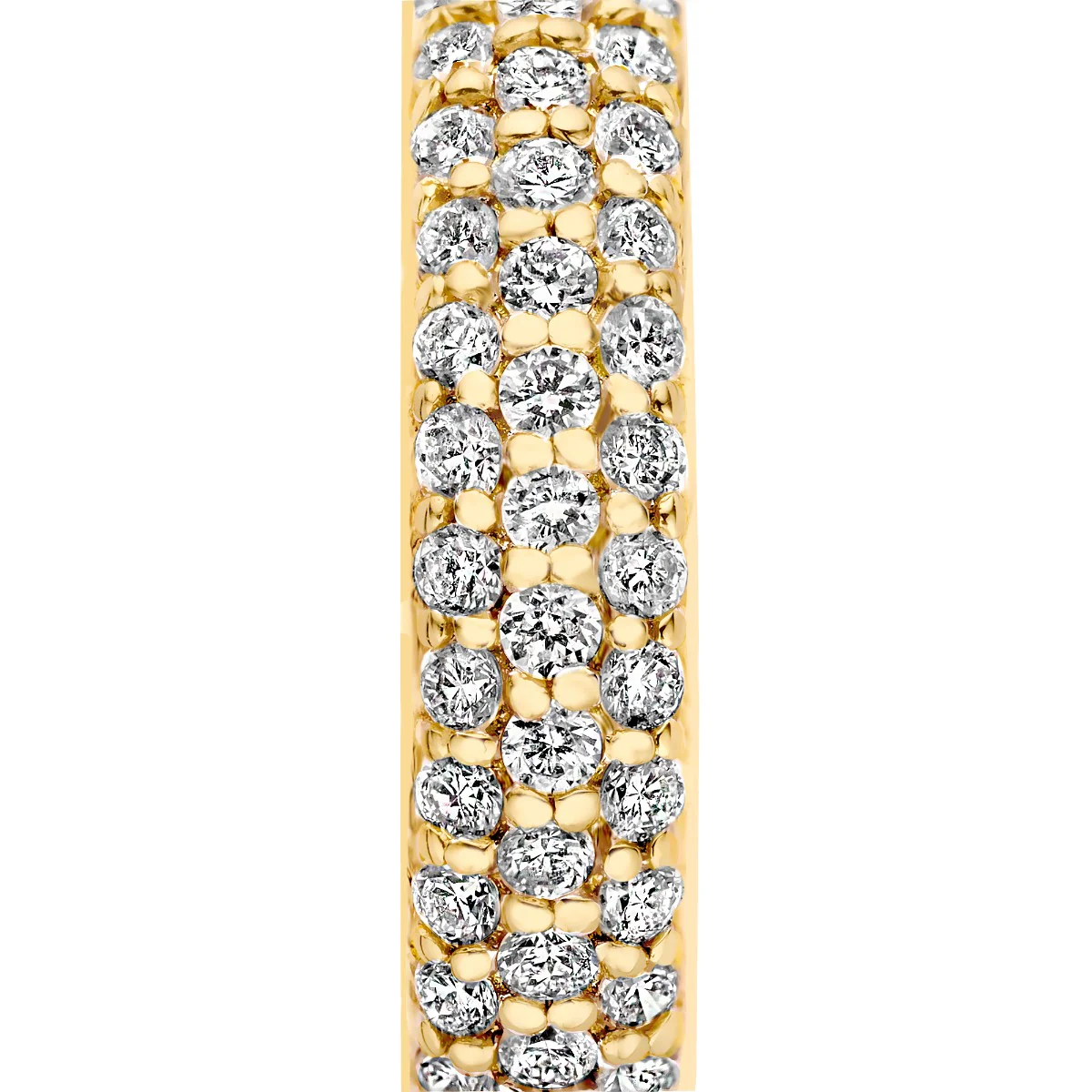 Isabel Bernard De la Paix Laure 14 Karat Gold Earrings With Diamond 0.25 Carat IBD360030 - Image 4