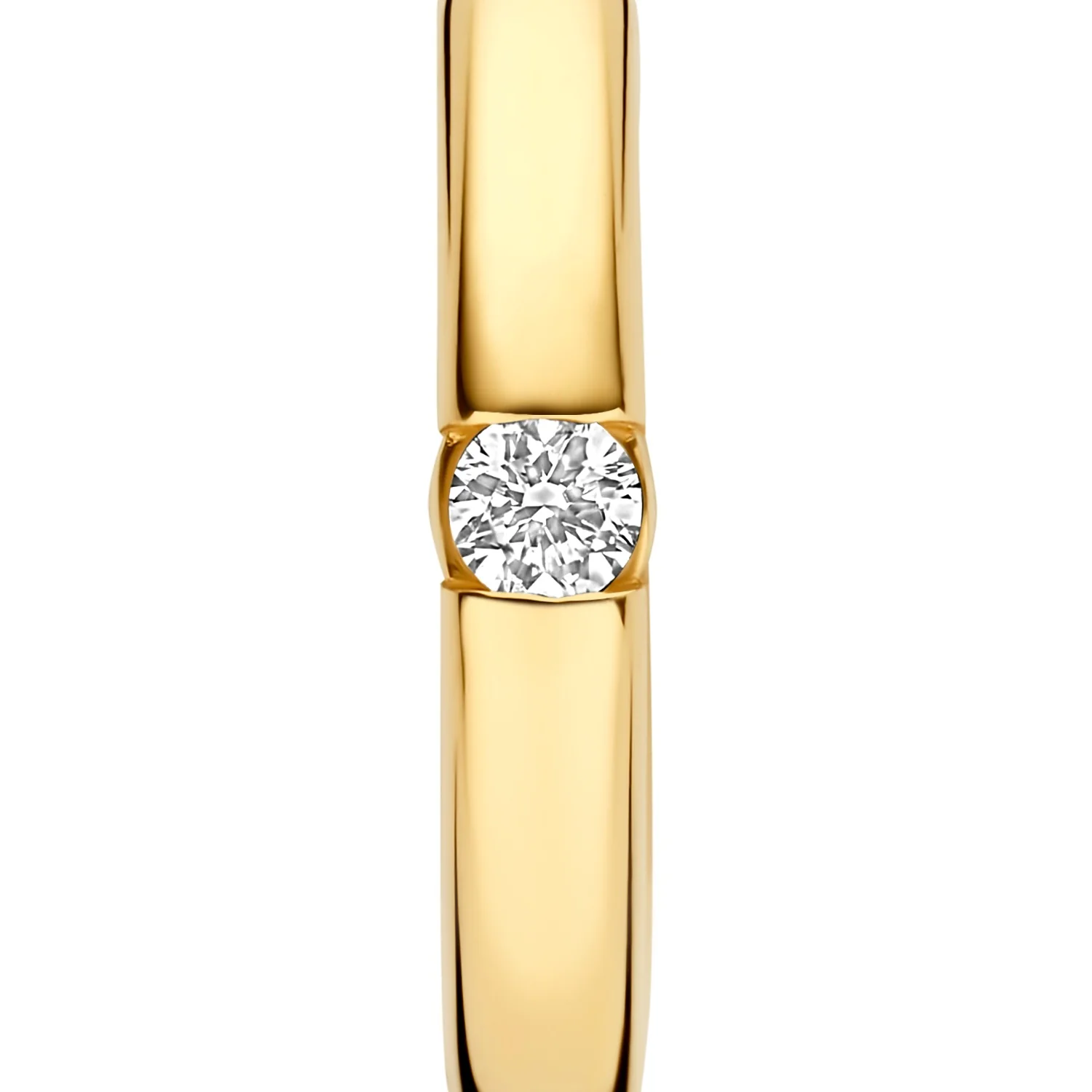 Isabel Bernard De la Paix Mia 14 Karat gold earring with diamond 0.06 carat IBD360037 - Image 7