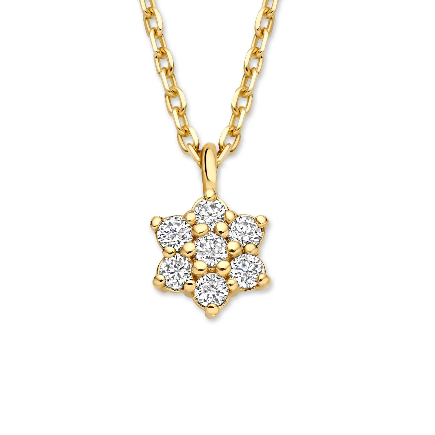 Isabel Bernard De La Paix Romee Necklace With Diamonds 0.07 Carat IBD350034 - Image 4
