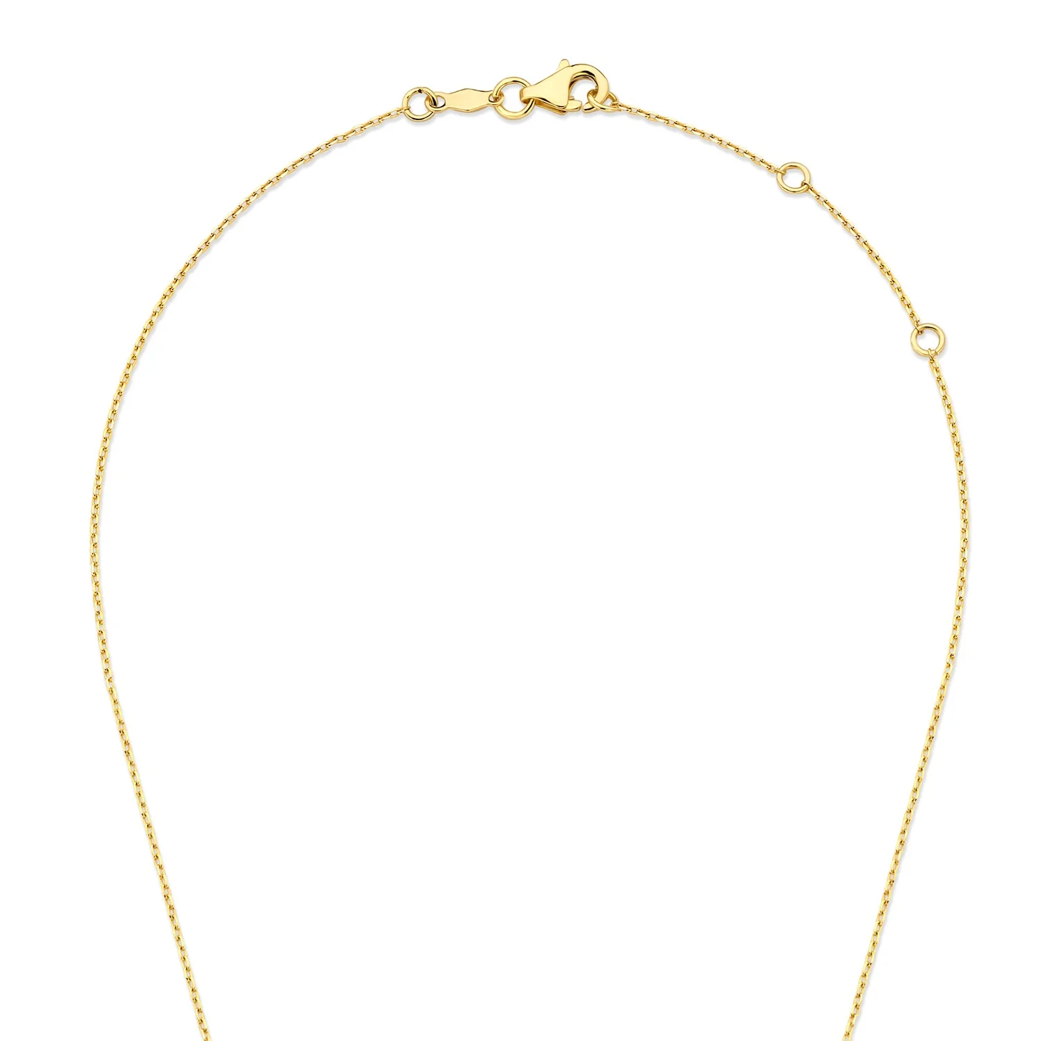 Isabel Bernard De la Paix Viviane 14 karat gold necklace with diamond IBD350031 - Image 7