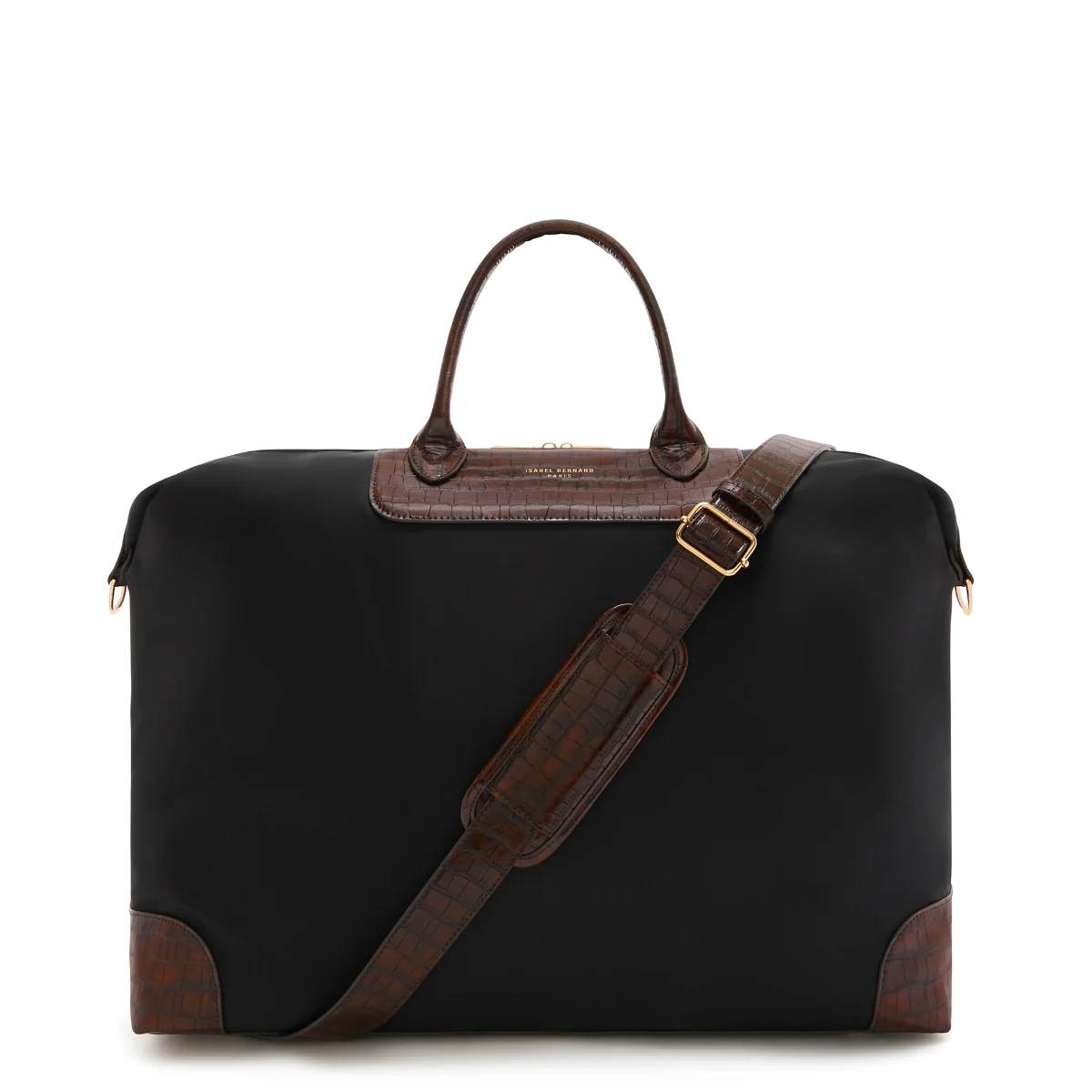 Isabel Bernard Du Louvre Clarice Black Weekend Bag Medium IB20002-901 - Image 5