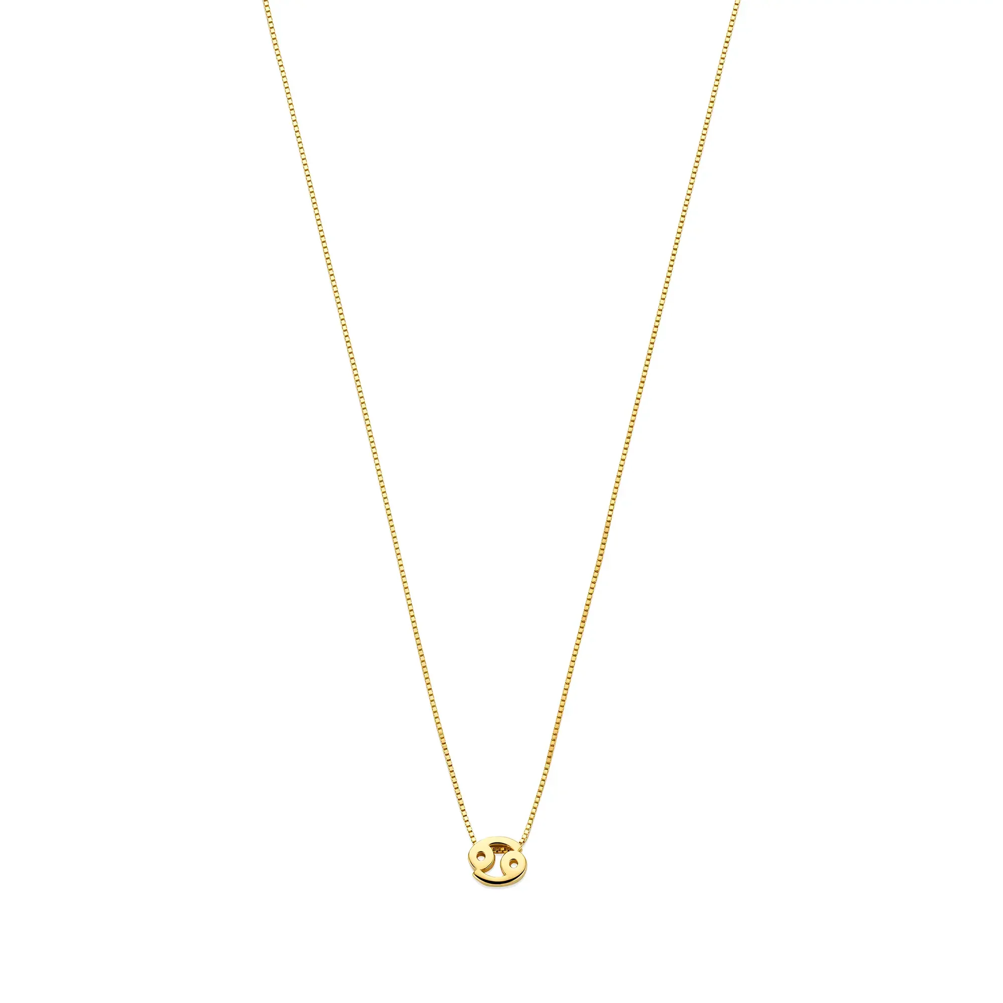 Isabel Bernard Étoiles d’Or Cancer 14 Carat Gold Venetian Necklace With Horoscope IB340181 - Image 3
