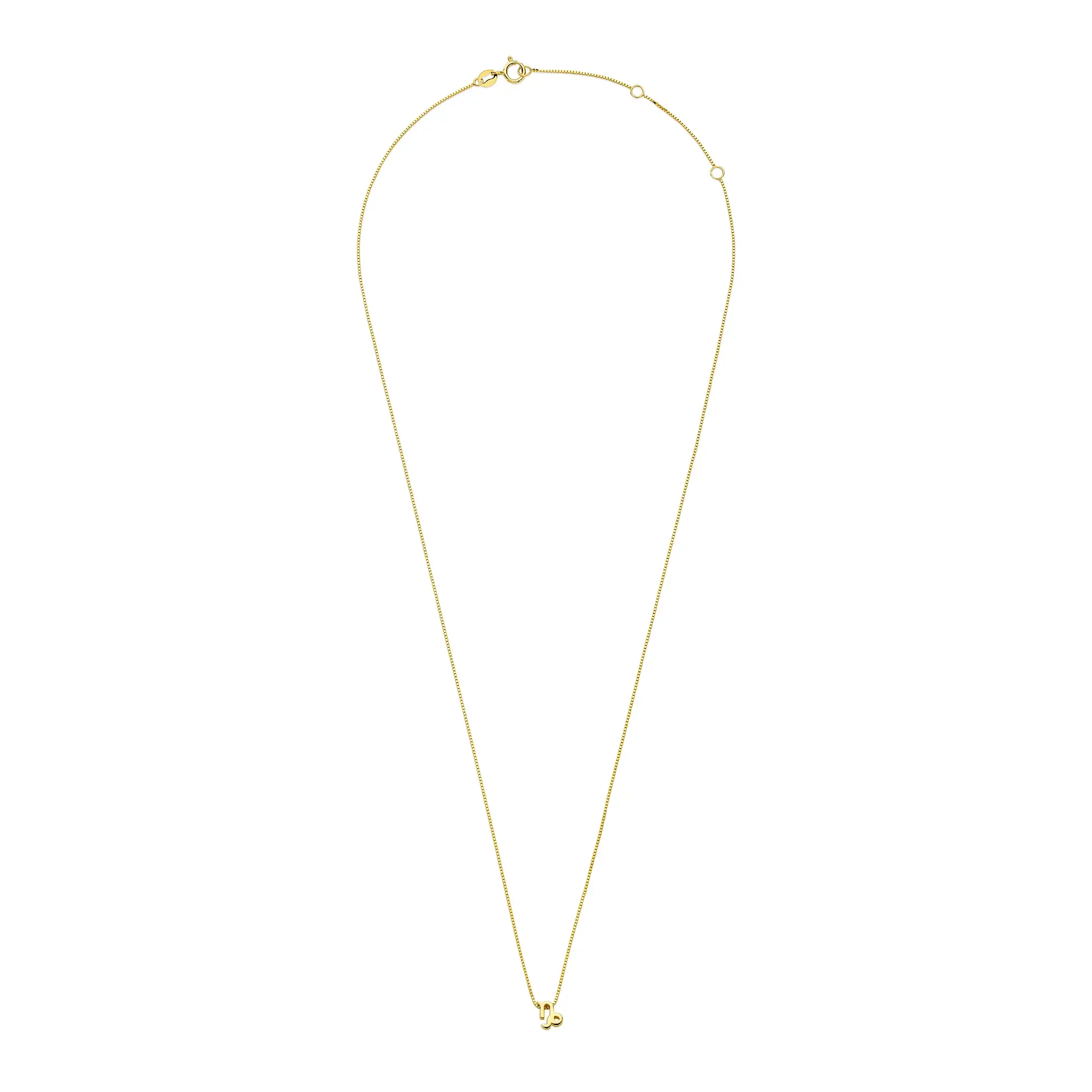 Isabel Bernard Étoiles d’Or Capricorn 14 Carat Gold Venetian Necklace With Horoscope IB340187 - Image 5
