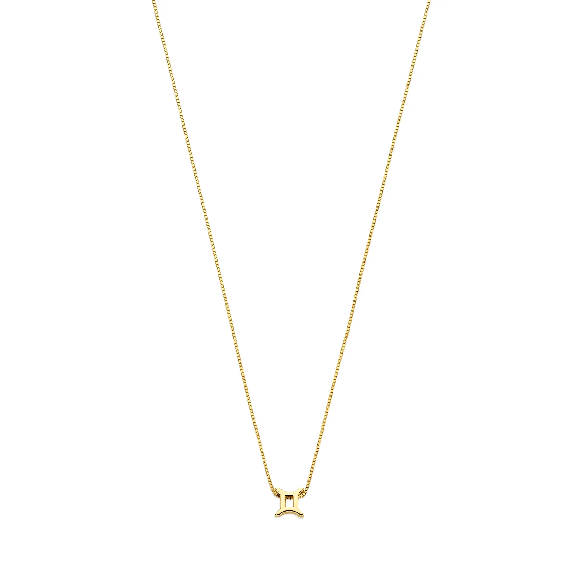 Isabel Bernard Étoiles d’Or Gemini 14 Carat Gold Venetian Necklace With Horoscope IB340180 - Image 3