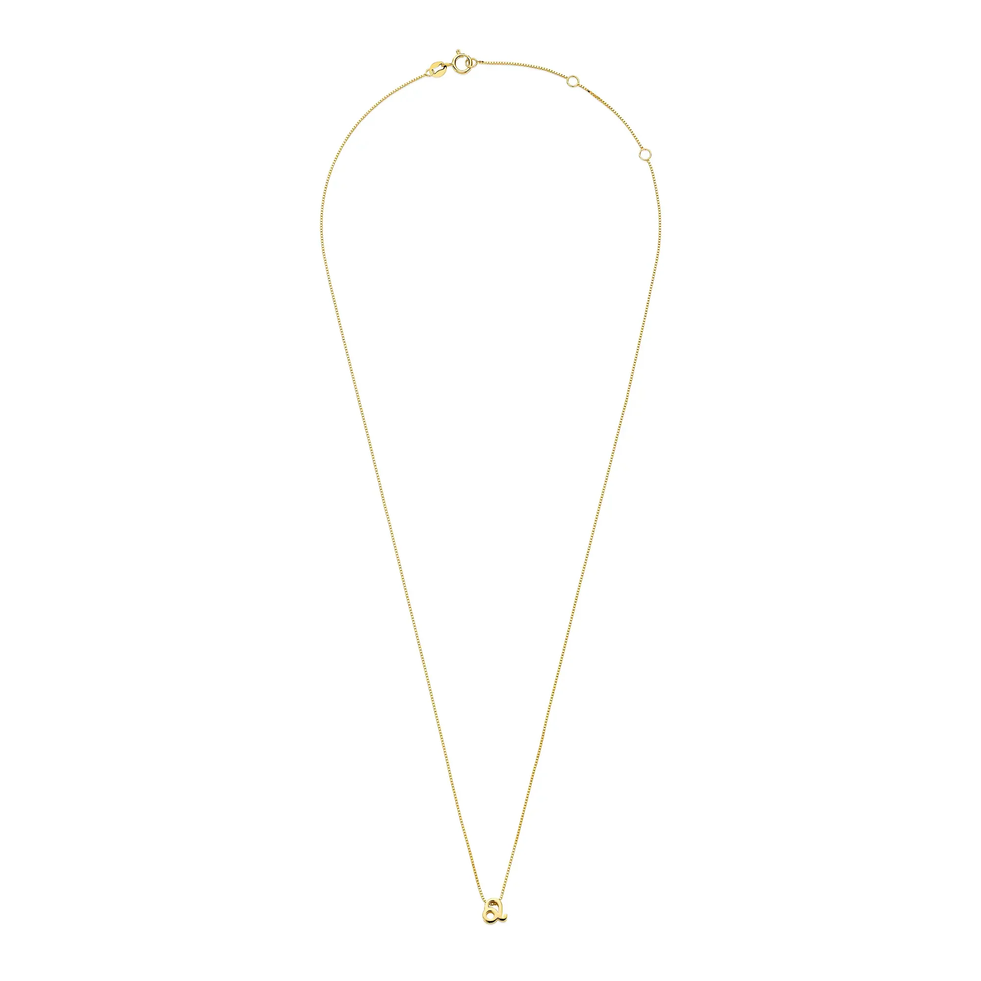 Isabel Bernard Étoiles d’Or Leo 14 Carat Gold Venetian Necklace With Horoscope IB340182 - Image 5