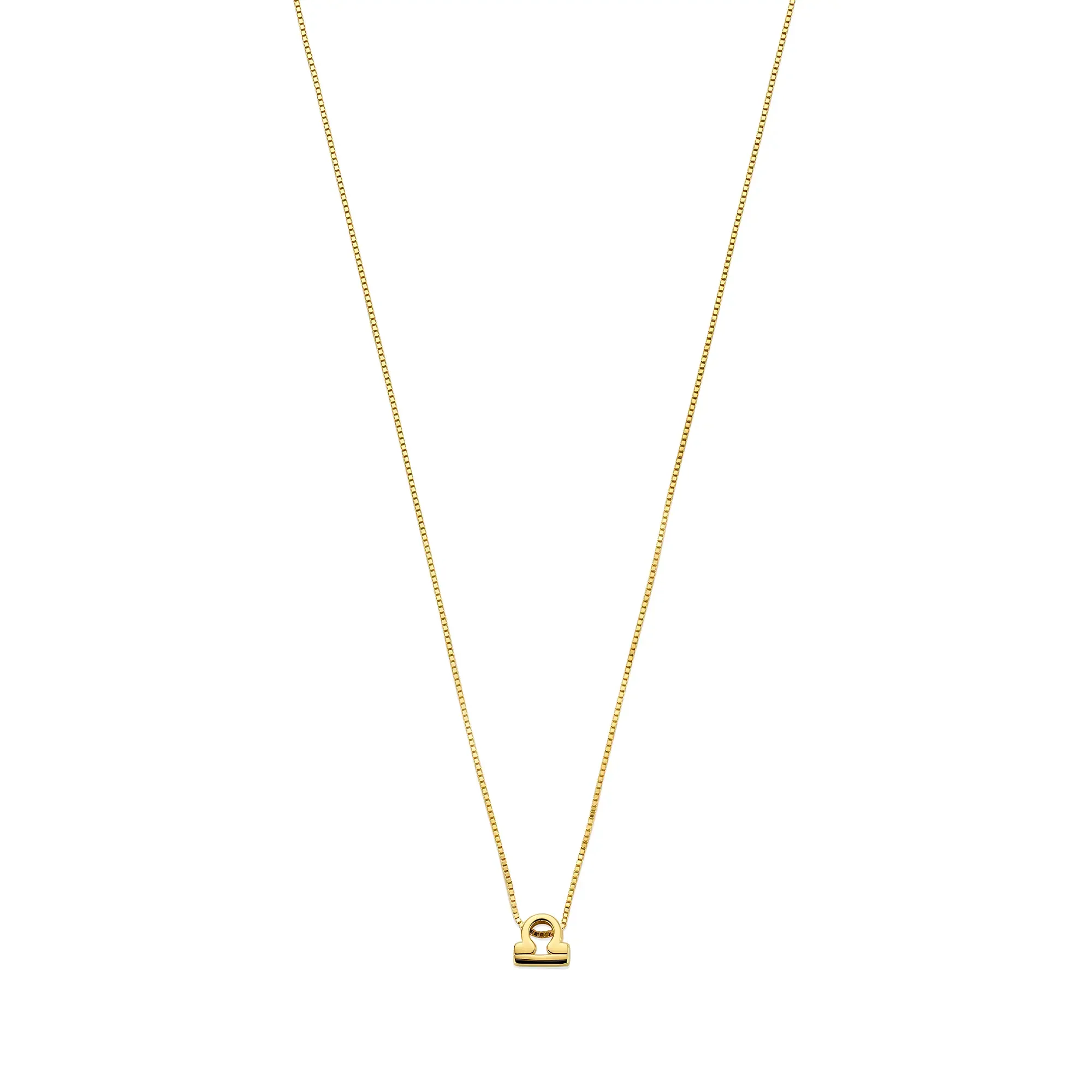 Isabel Bernard Étoiles d’Or Libra 14 Carat Gold Venetian Necklace With Horoscope IB340184 - Image 3