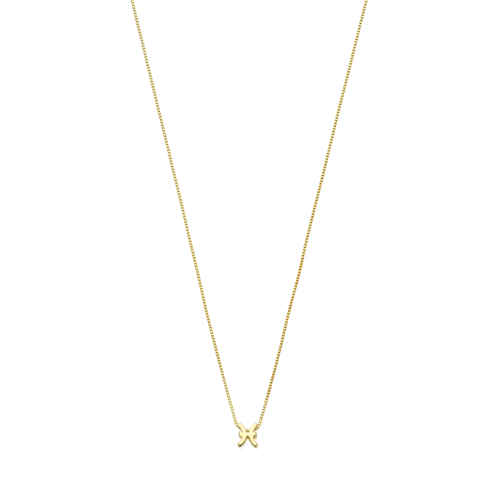 Isabel Bernard Étoiles d’Or Pisces 14 Carat Gold Venetian Necklace With Horoscope IB340189 - Image 3