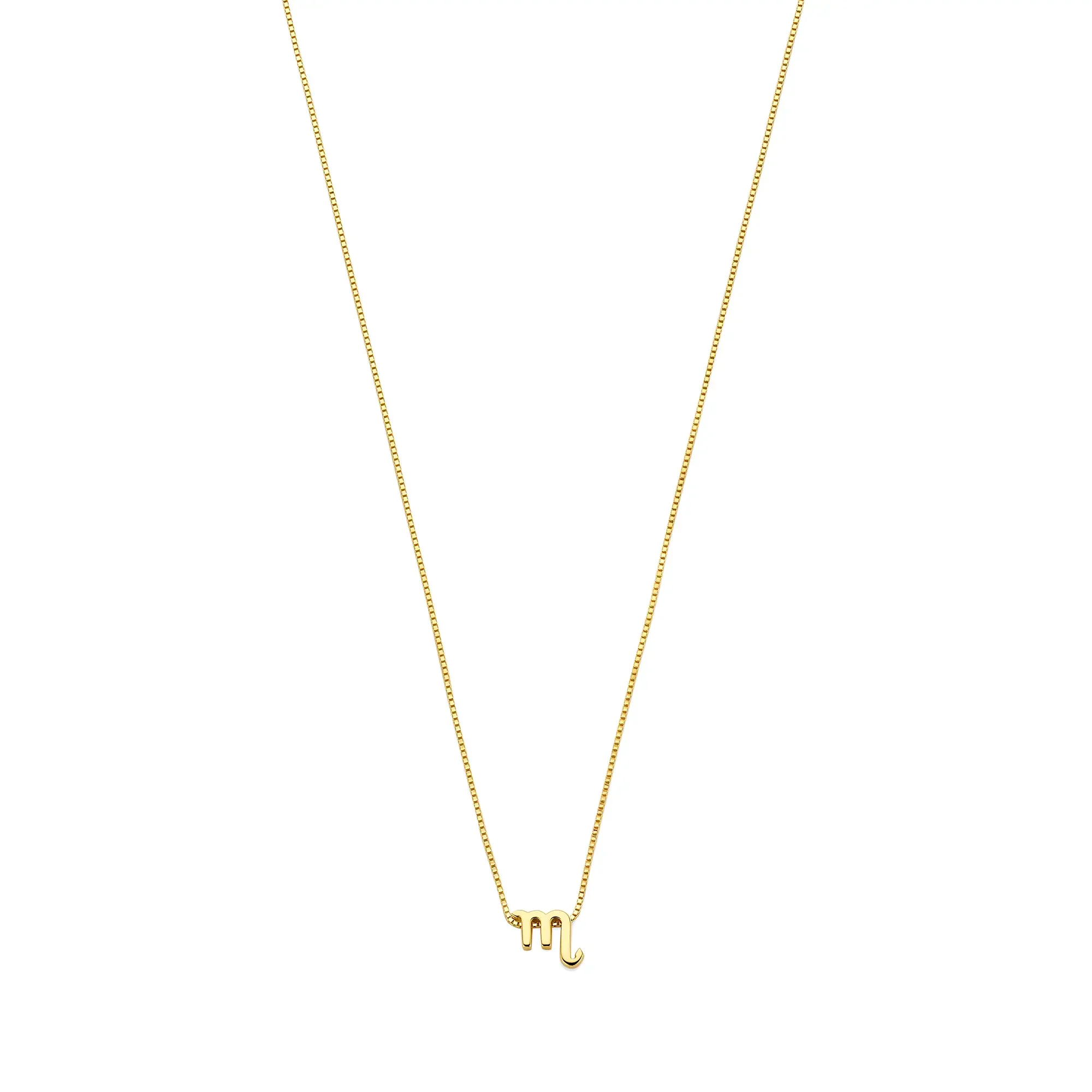 Isabel Bernard Étoiles d’Or Scorpio 14 Carat Gold Venetian Necklace With Horoscope IB340185 - Image 4