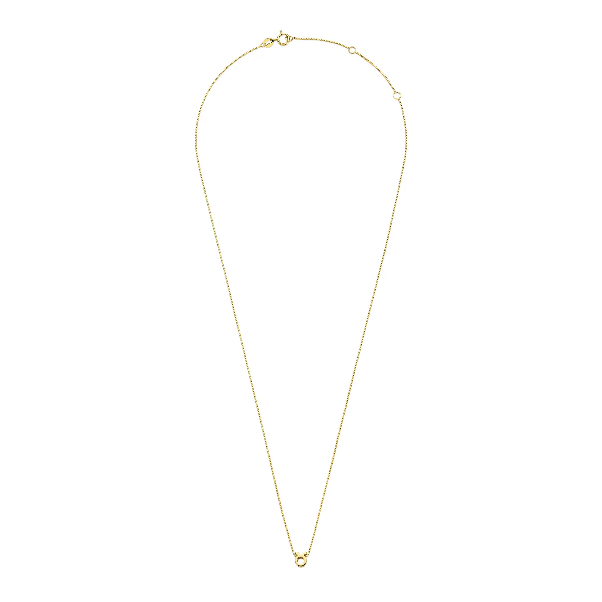 Isabel Bernard Étoiles d’Or Taurus 14 Carat Gold Venetian Necklace With Horoscope IB340179 - Image 5