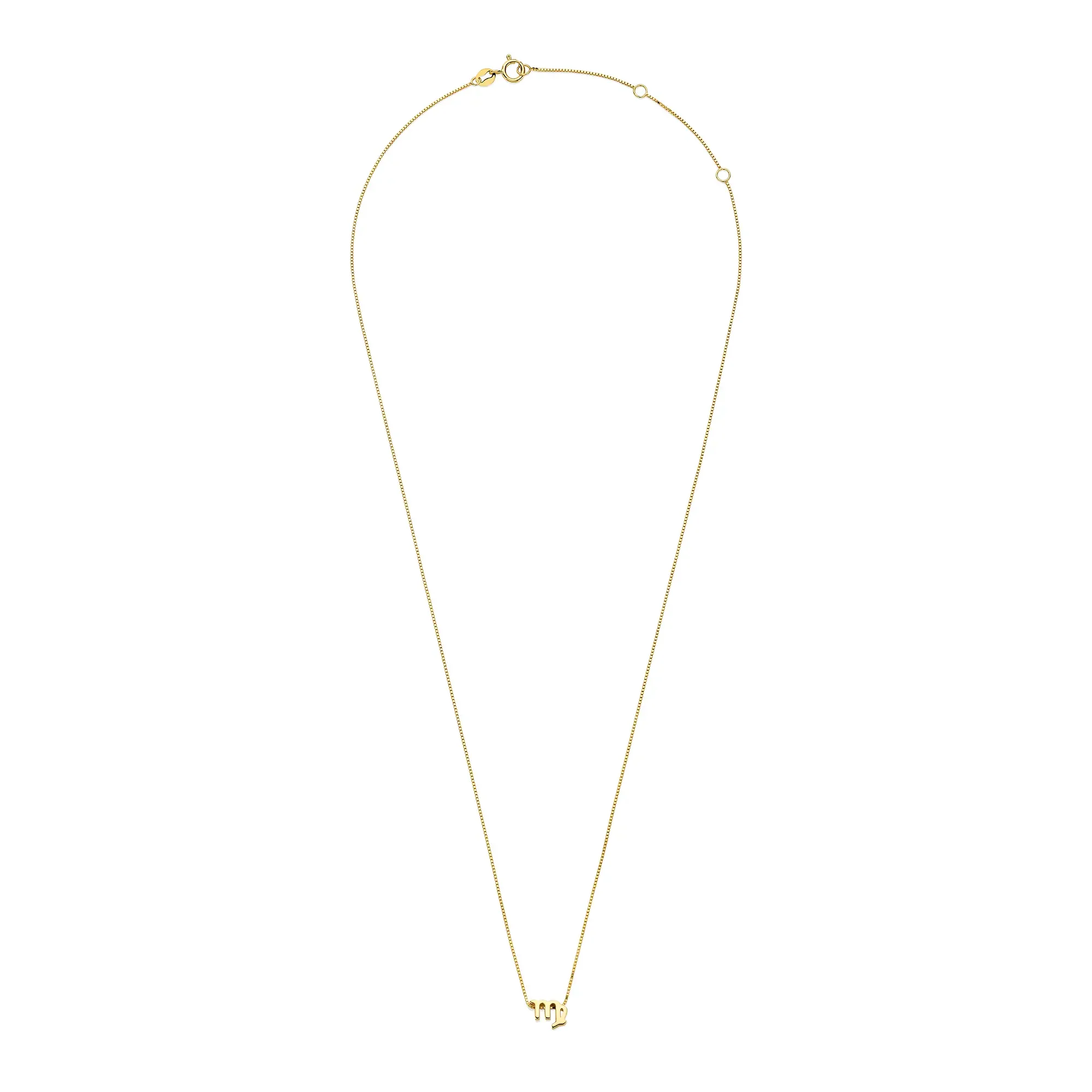 Isabel Bernard Étoiles d’Or Virgo 14 Carat Gold Venetian Necklace With Horoscope IB340183 - Image 5