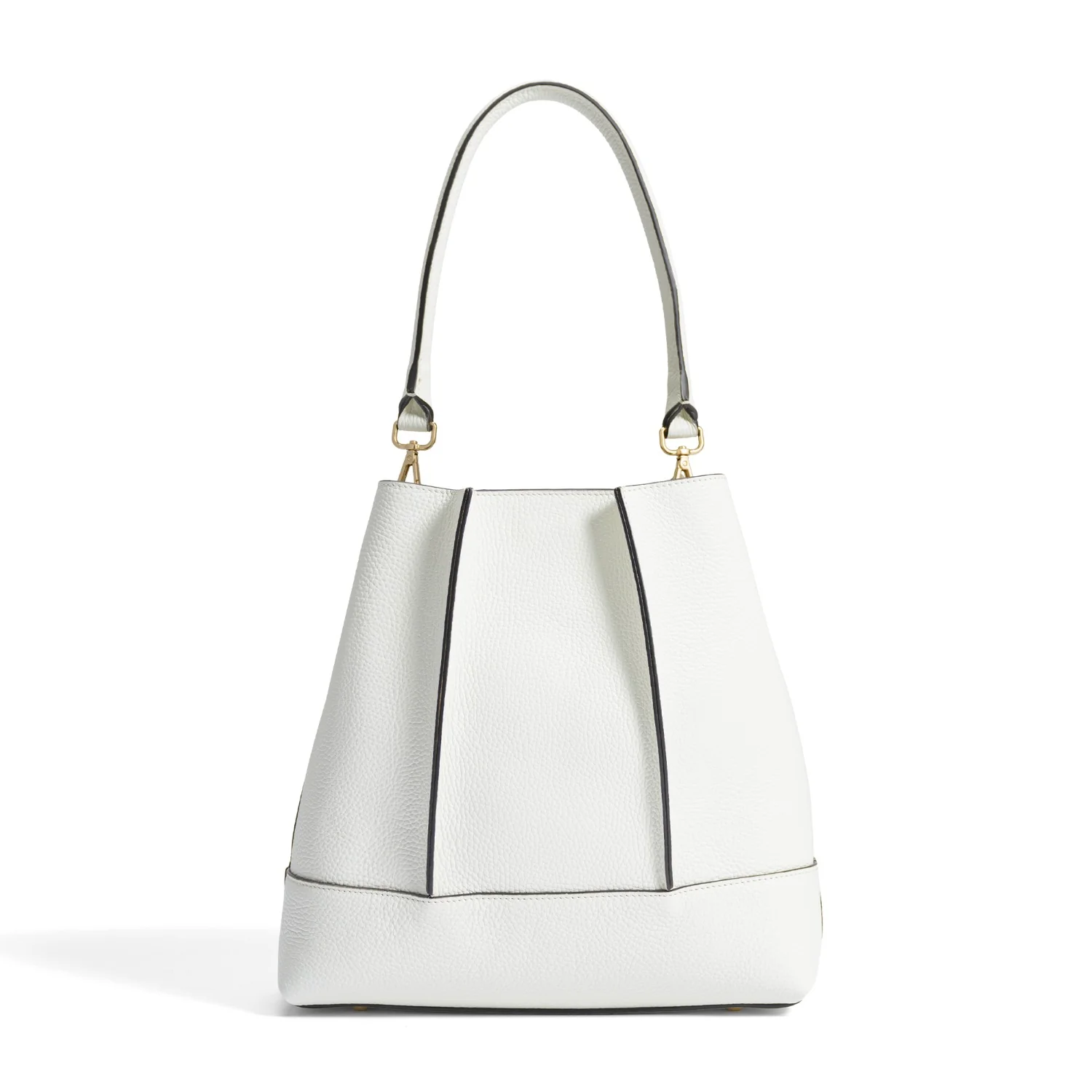 Isabel Bernard Femme Forte Macie Crème Calfskin Shoulder Bag IB25074-070 - Image 6