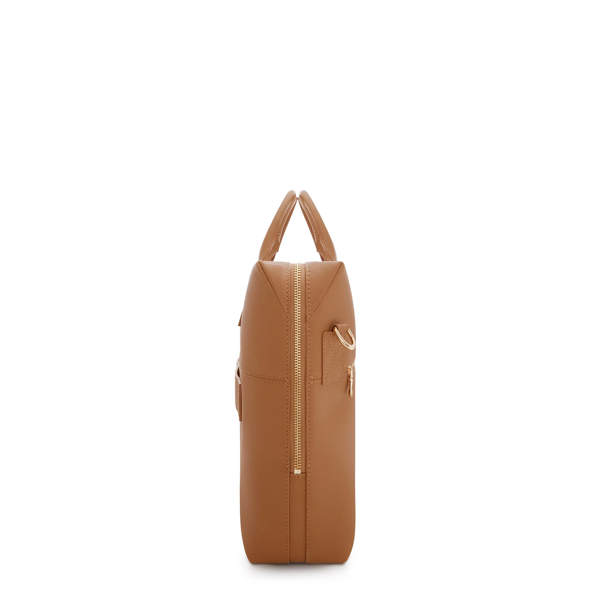 Isabel Bernard Honoré Anique Camel Calfskin Handbag IB25062 - Image 5