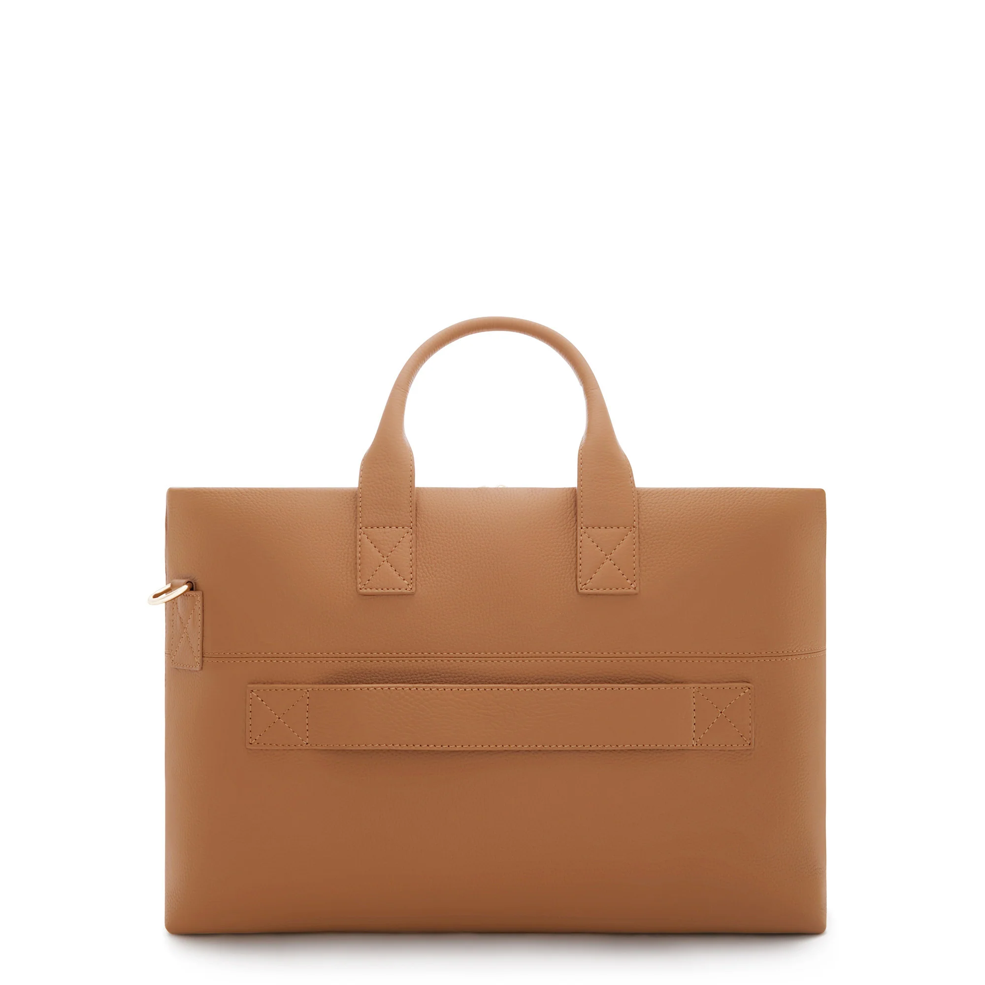 Isabel Bernard Honoré Anique Camel Calfskin Handbag IB25062 - Image 6