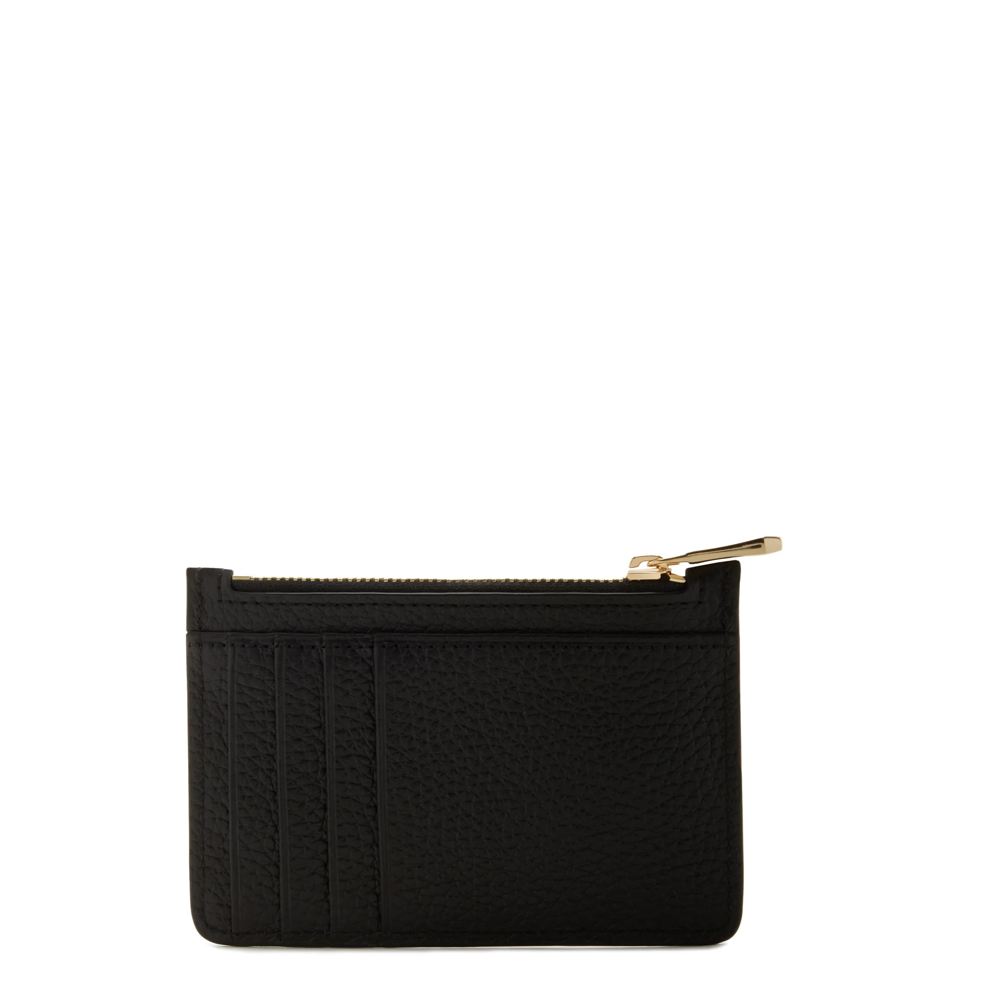 Isabel Bernard Honoré Aveline Black Leather Card Holder made of Calfskin IB27016 - Image 6