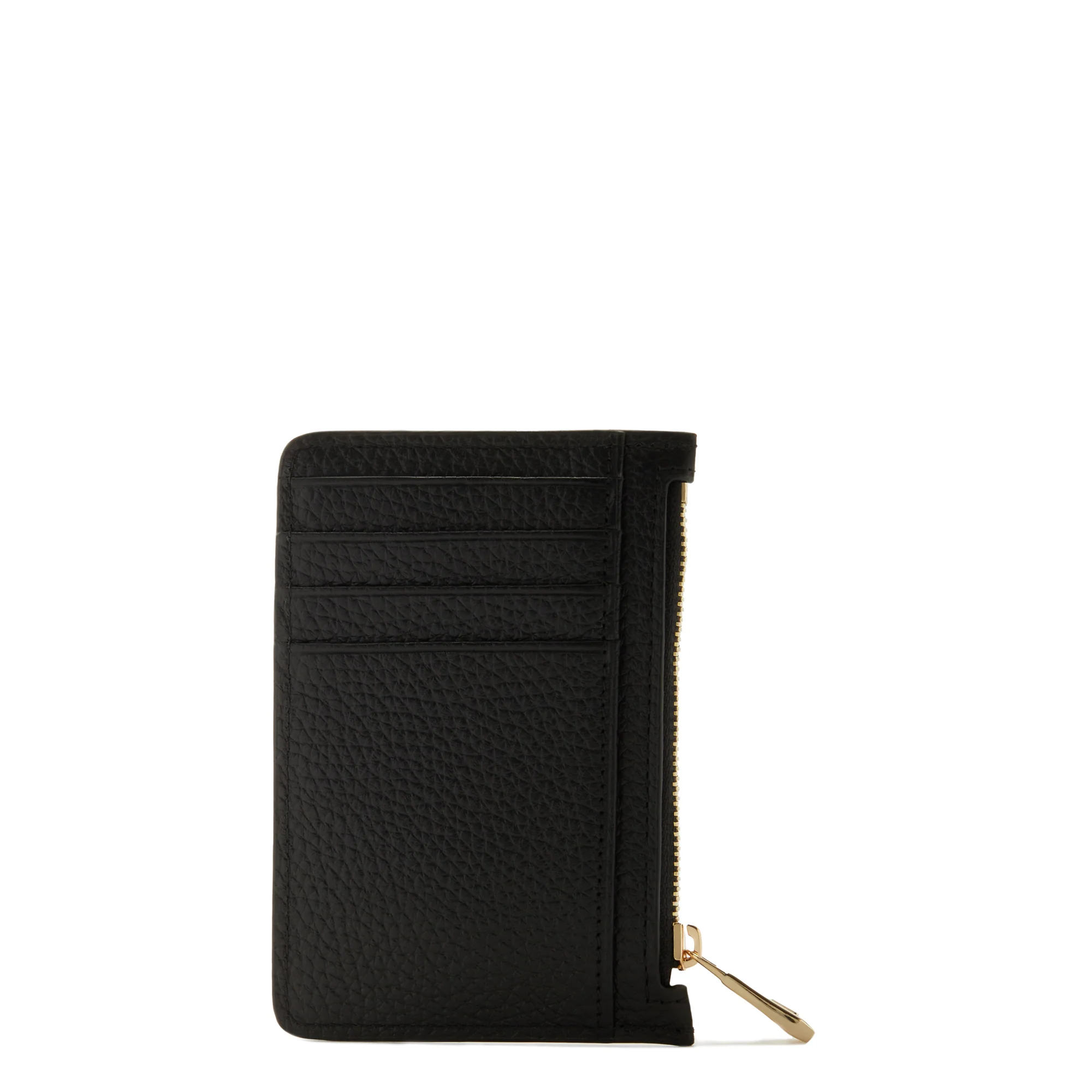Isabel Bernard Honoré Aveline Black Leather Card Holder made of Calfskin IB27016 - Image 7