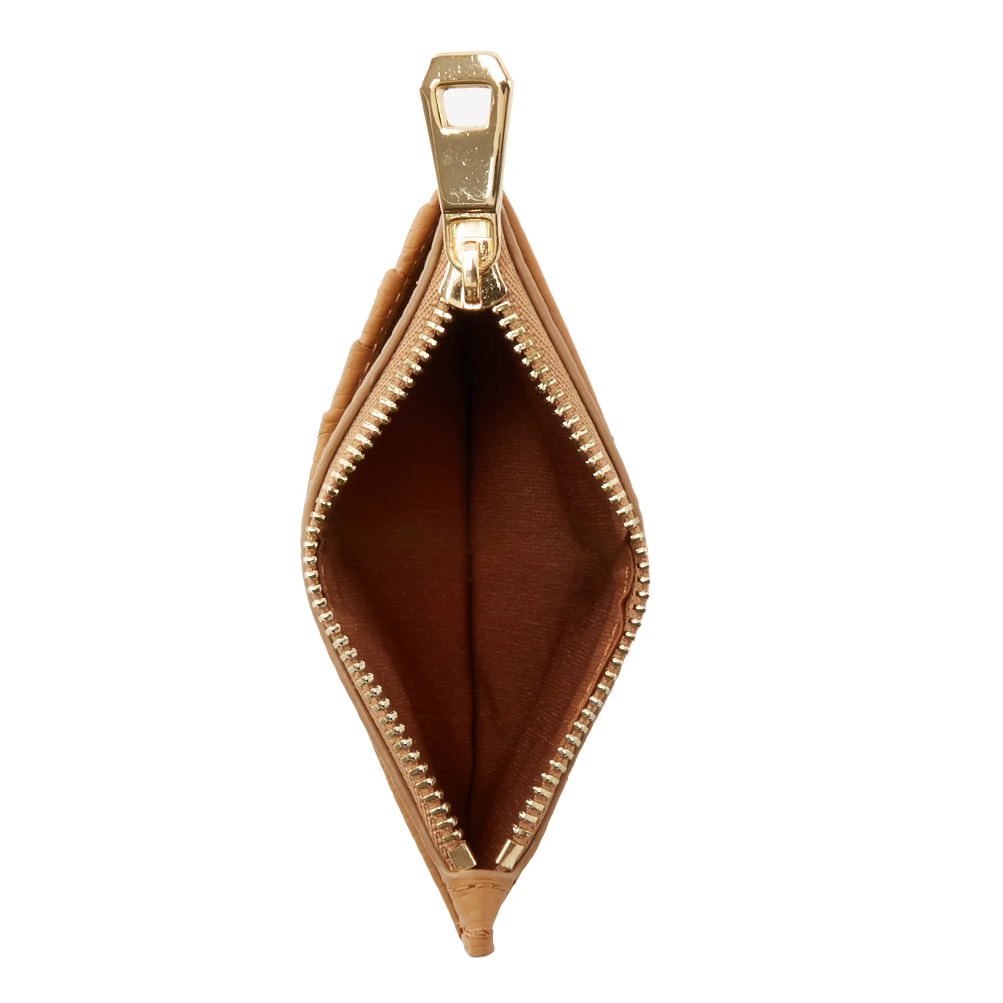 Isabel Bernard Honoré Aveline camel Leather Card Holder made of Calfskin IB27020 - Image 8