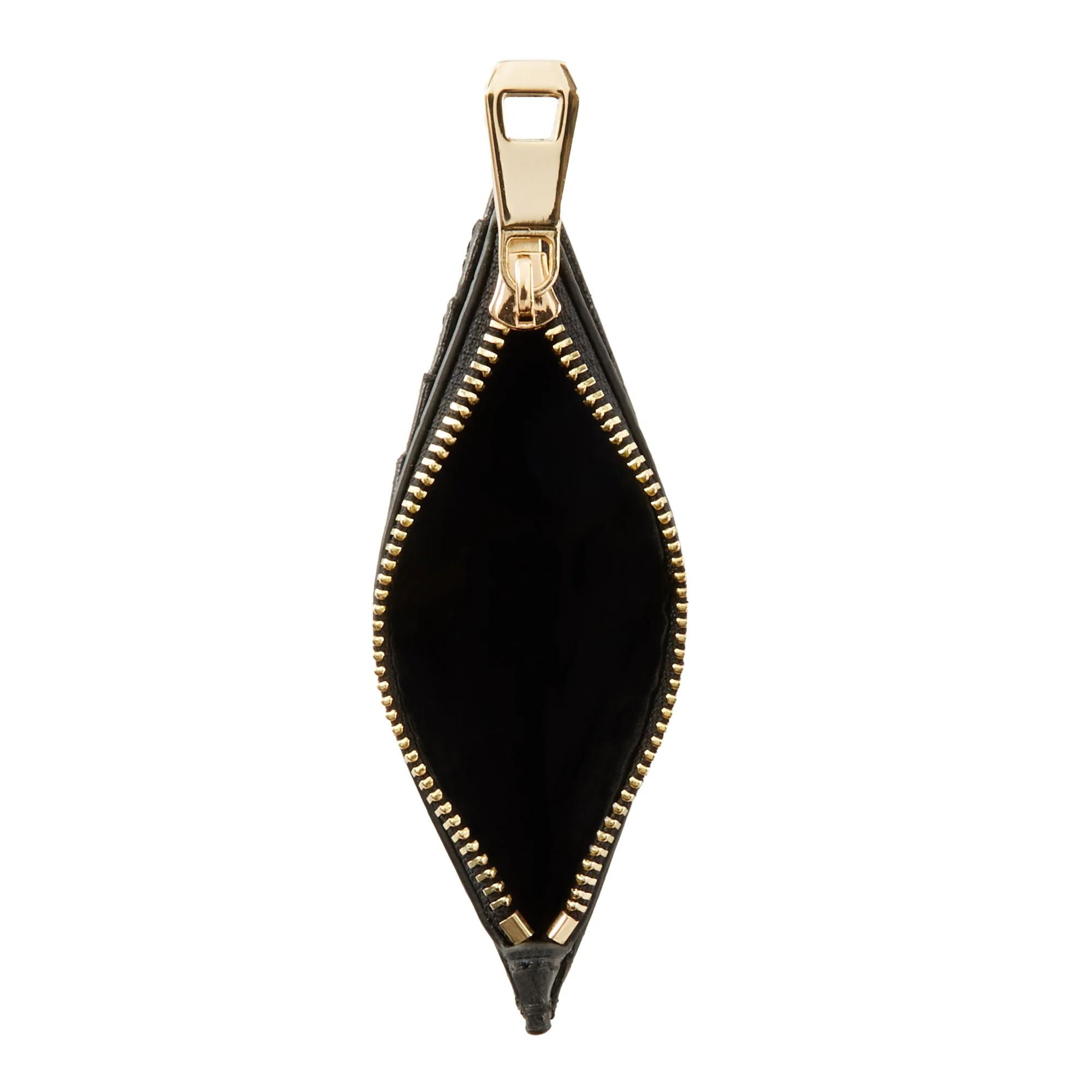 Isabel Bernard Honoré Aveline croco Black Leather Card Holder made of Calfskin IB27018 - Image 8