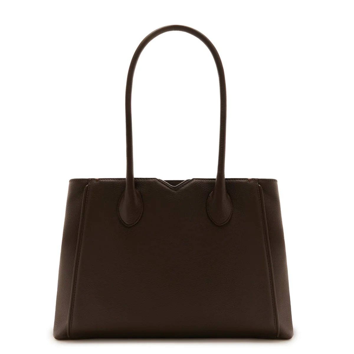 Isabel Bernard Honoré Cloe brown calfskin leather handbag IB25091 - Image 8