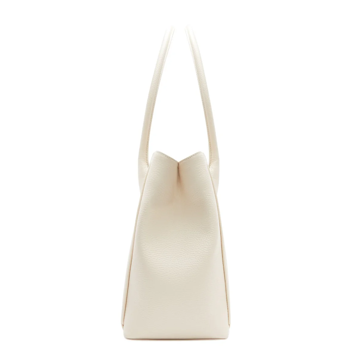 Isabel Bernard Honoré Cloe Crème Calfskin Leather Handbag IB25077 - Image 5