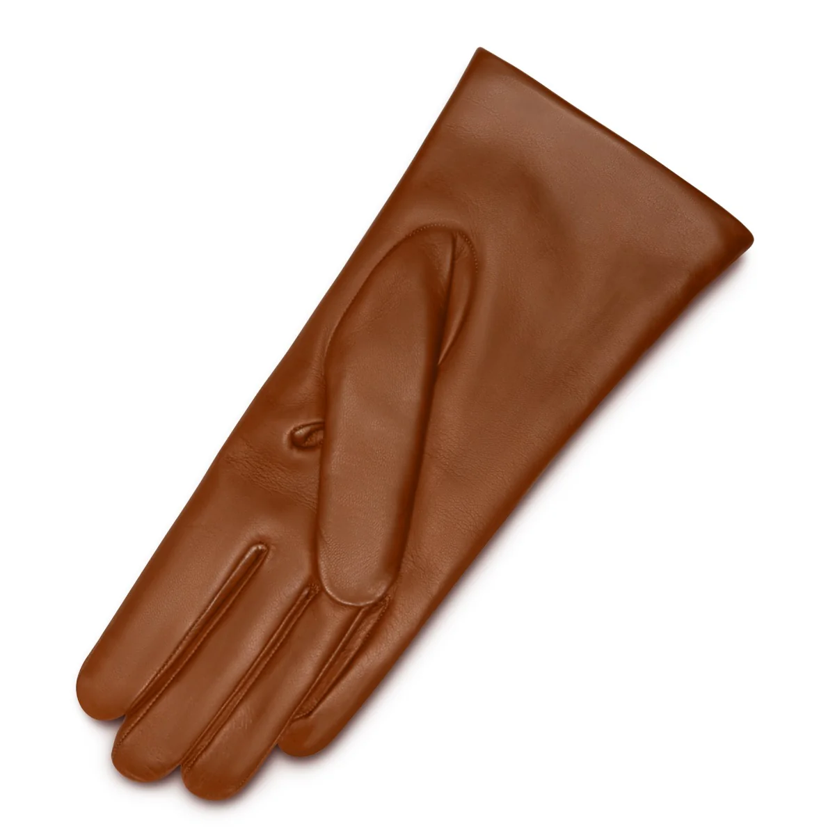 Isabel Bernard Honoré Eleanor cognac goatskin leather gloves IB67000-336-7 - Image 4
