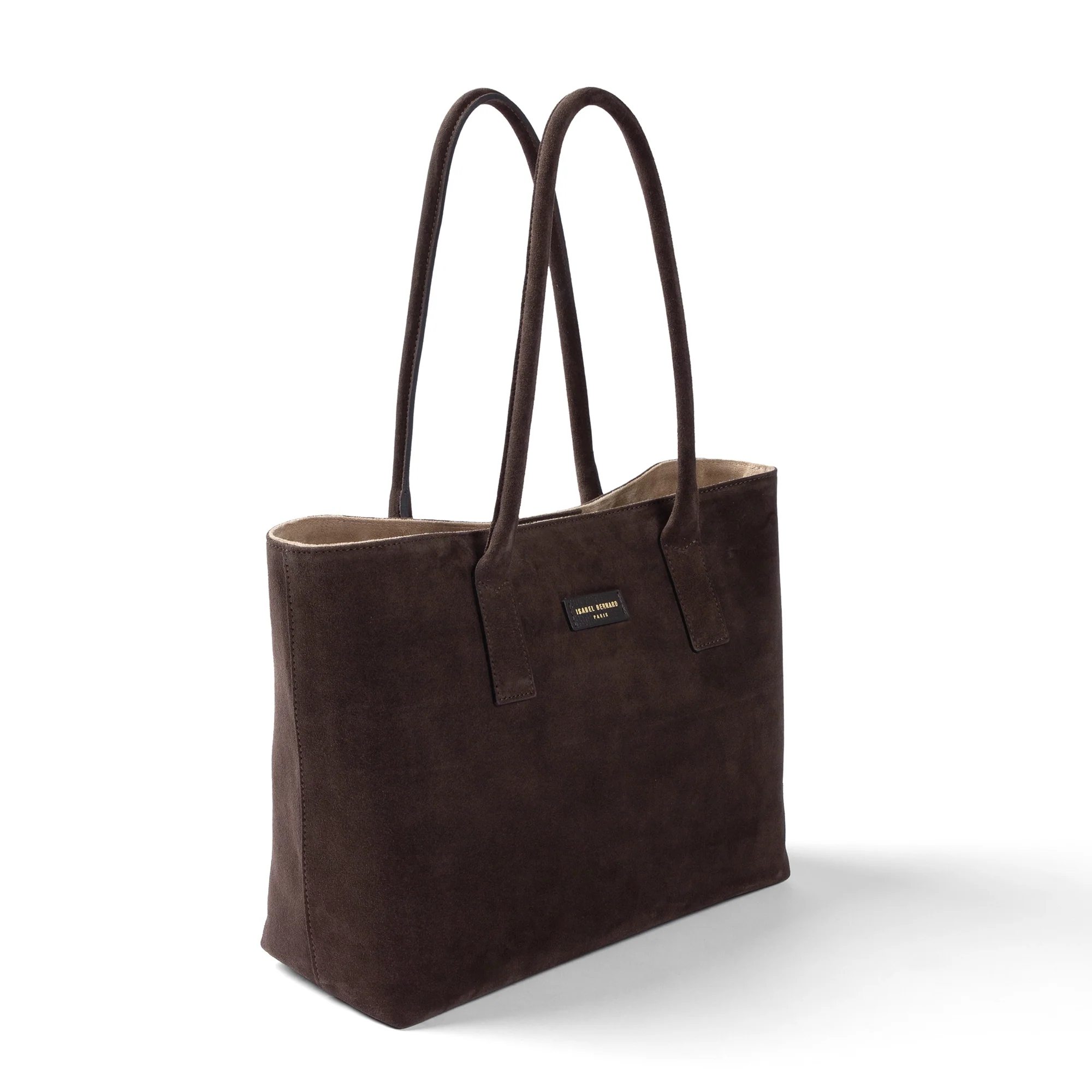 Isabel Bernard Honoré Elin Dark Brown Suede shoulder bag IB25111-131 - Image 5