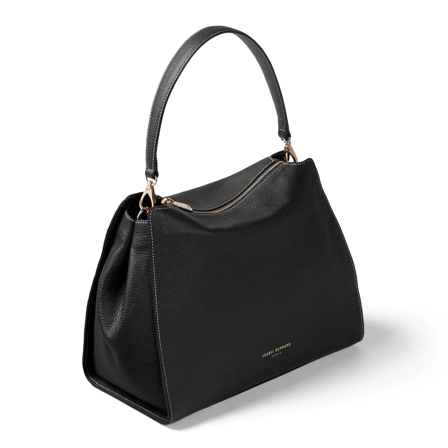 Isabel Bernard Honoré Emma Black Shoulder Bag IB21134-001 - Image 9