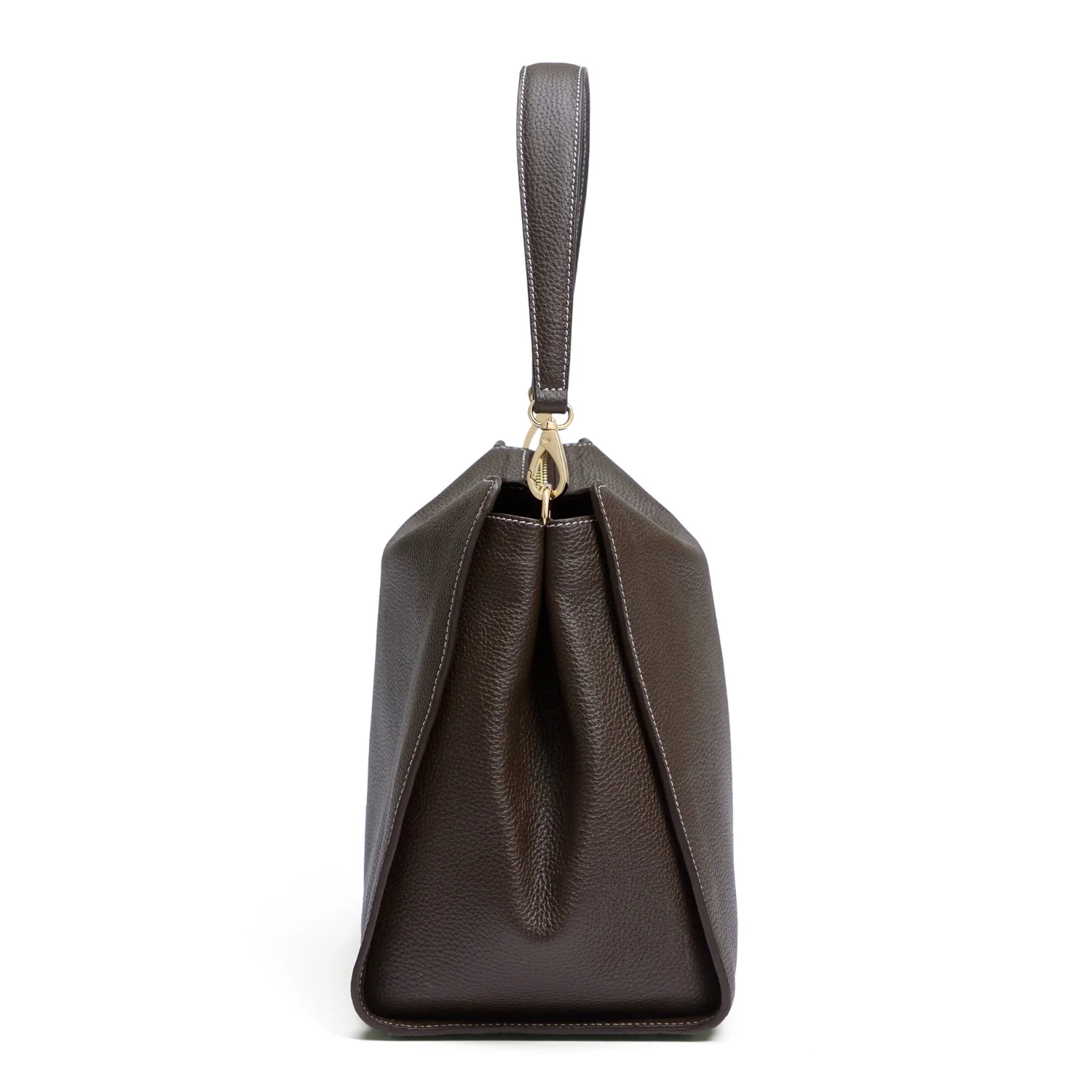 Isabel Bernard Honoré Emma Dark Brown Shoulder Bag IB21134-031 - Image 5