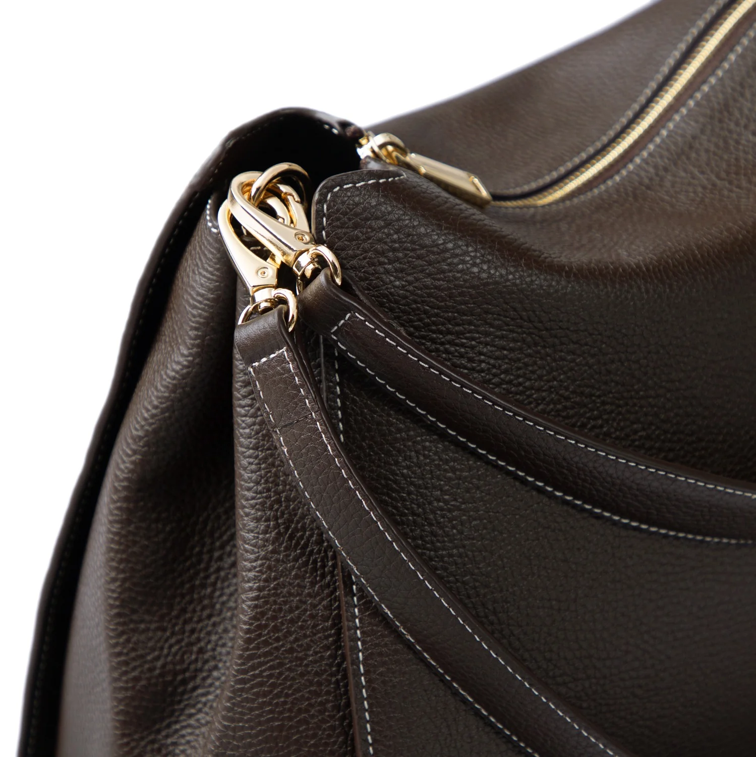 Isabel Bernard Honoré Emma Dark Brown Shoulder Bag IB21134-031 - Image 7