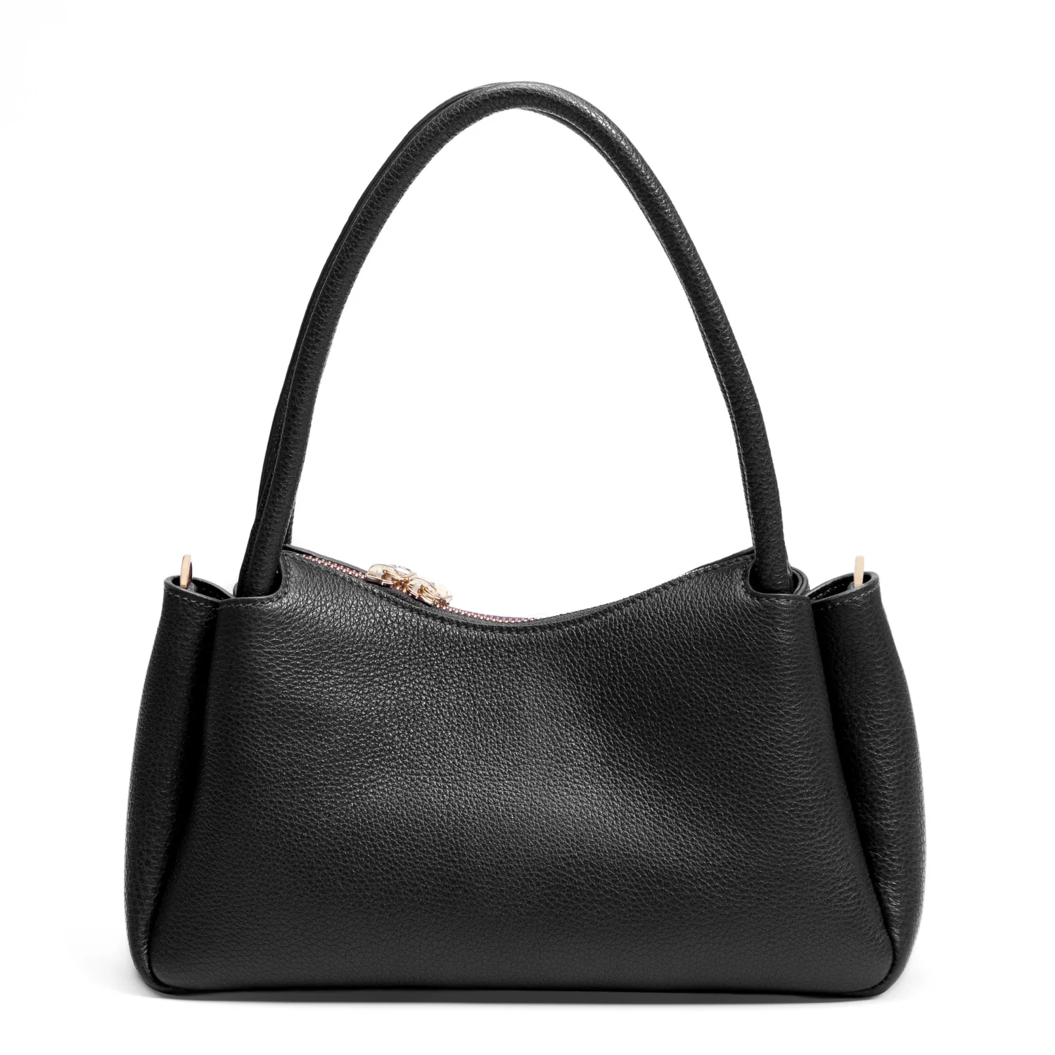Isabel Bernard Honoré Eve Black Calfskin Leather handbag IB21133-001 - Image 5