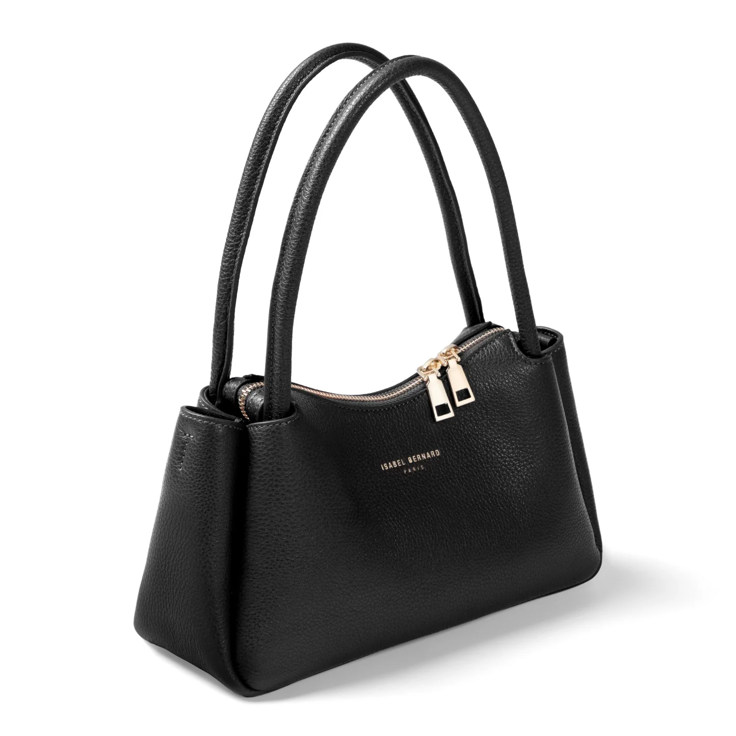 Isabel Bernard Honoré Eve Black Calfskin Leather handbag IB21133-001 - Image 8